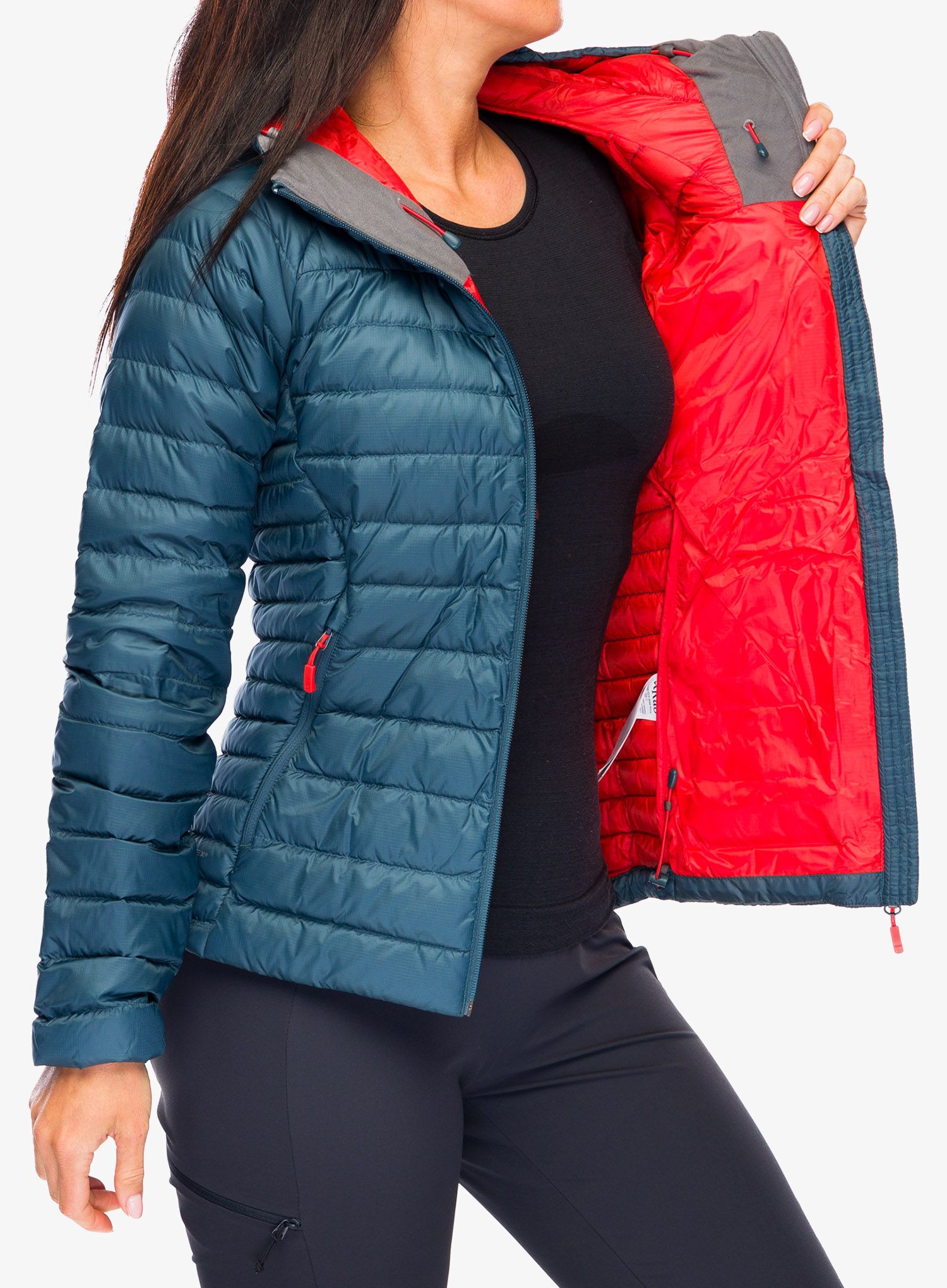 Ženska puhovka Rab Microlight Alpine Jacket - orion blue