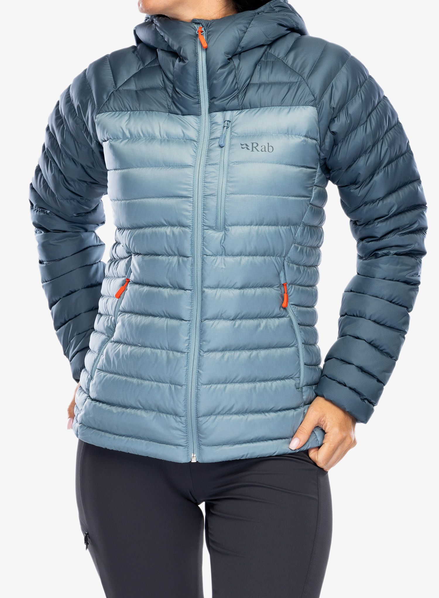 Ženska puhovka Rab Microlight Alpine Jacket - orion blue/citadel