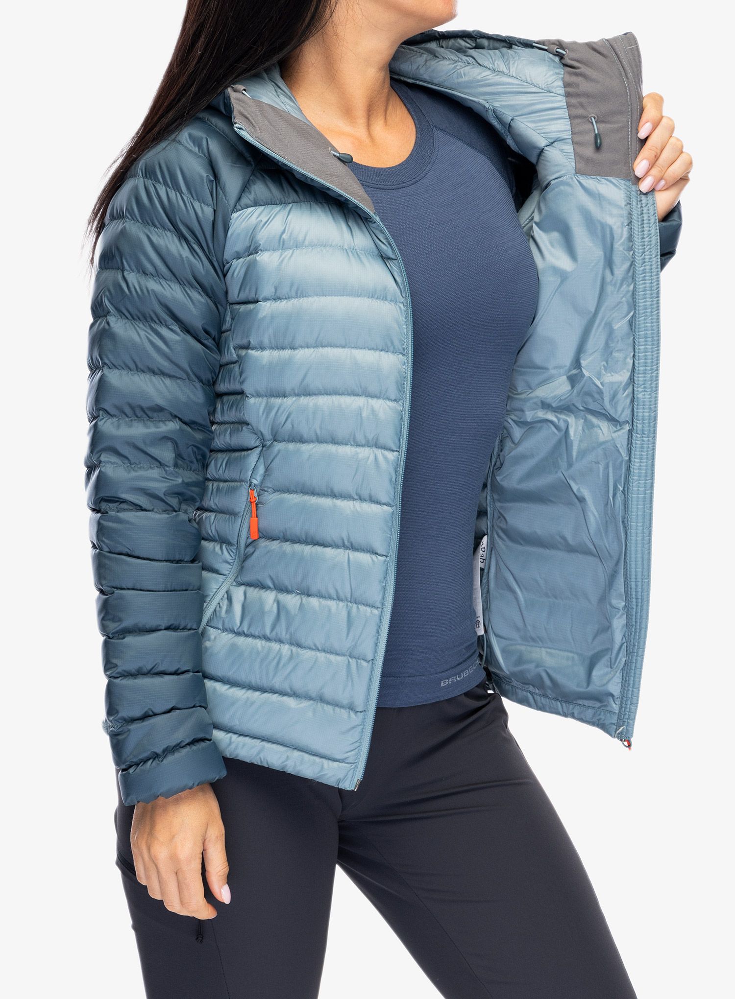 Ženska puhovka Rab Microlight Alpine Jacket - orion blue/citadel
