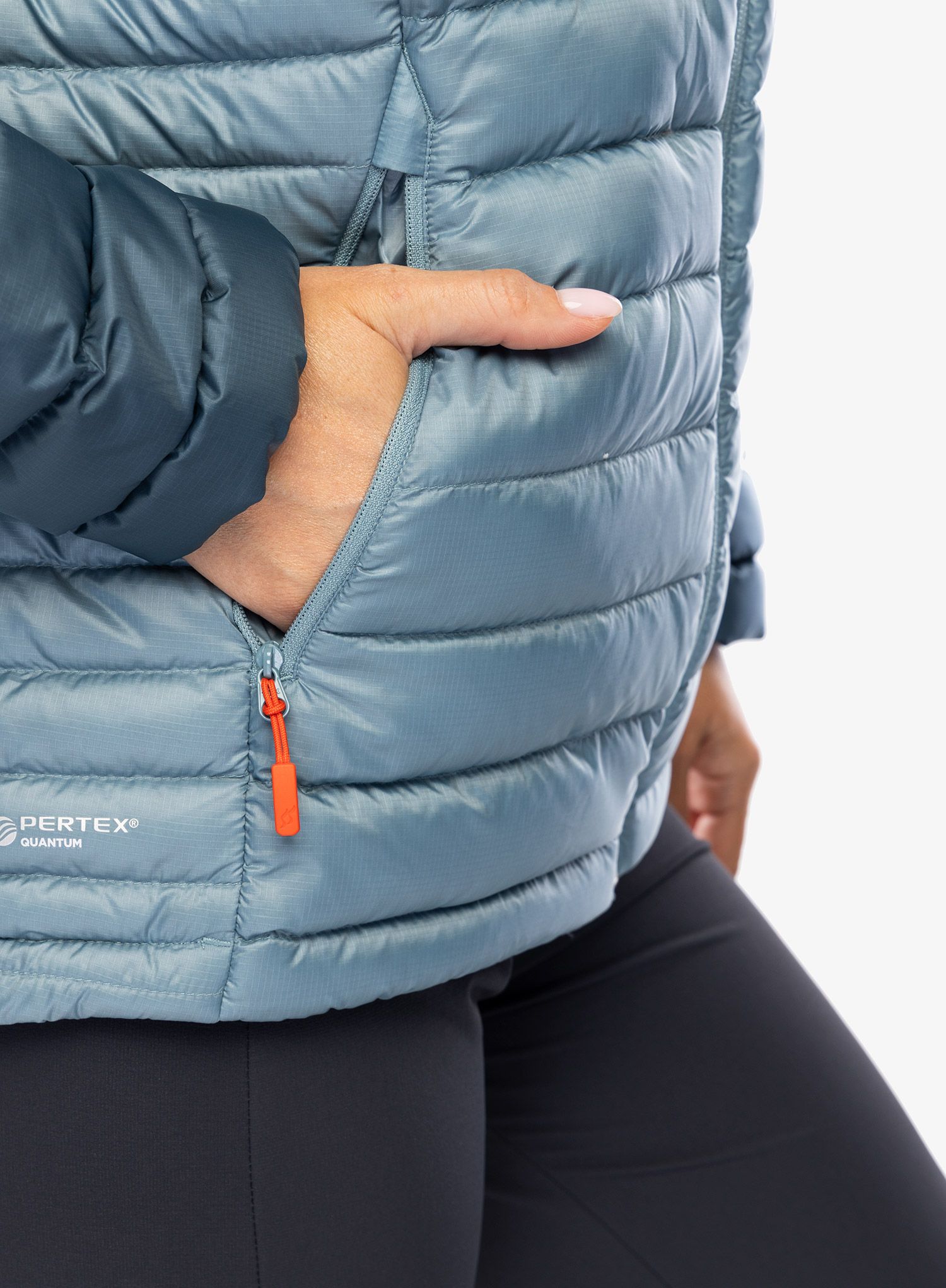 Ženska puhovka Rab Microlight Alpine Jacket - orion blue/citadel