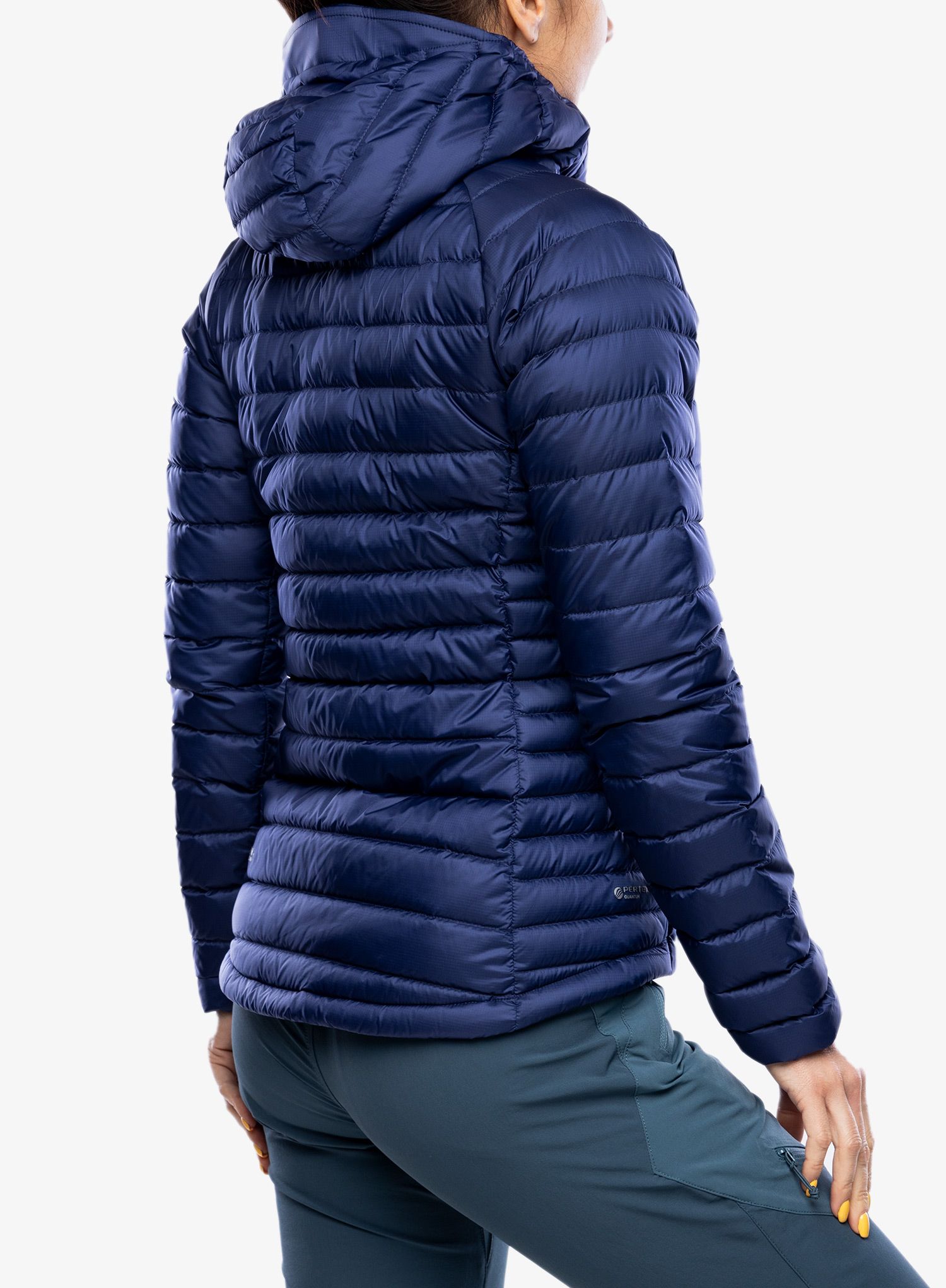 Ženska puhovka Rab Microlight Alpine Jacket - patriot blue/marmalade