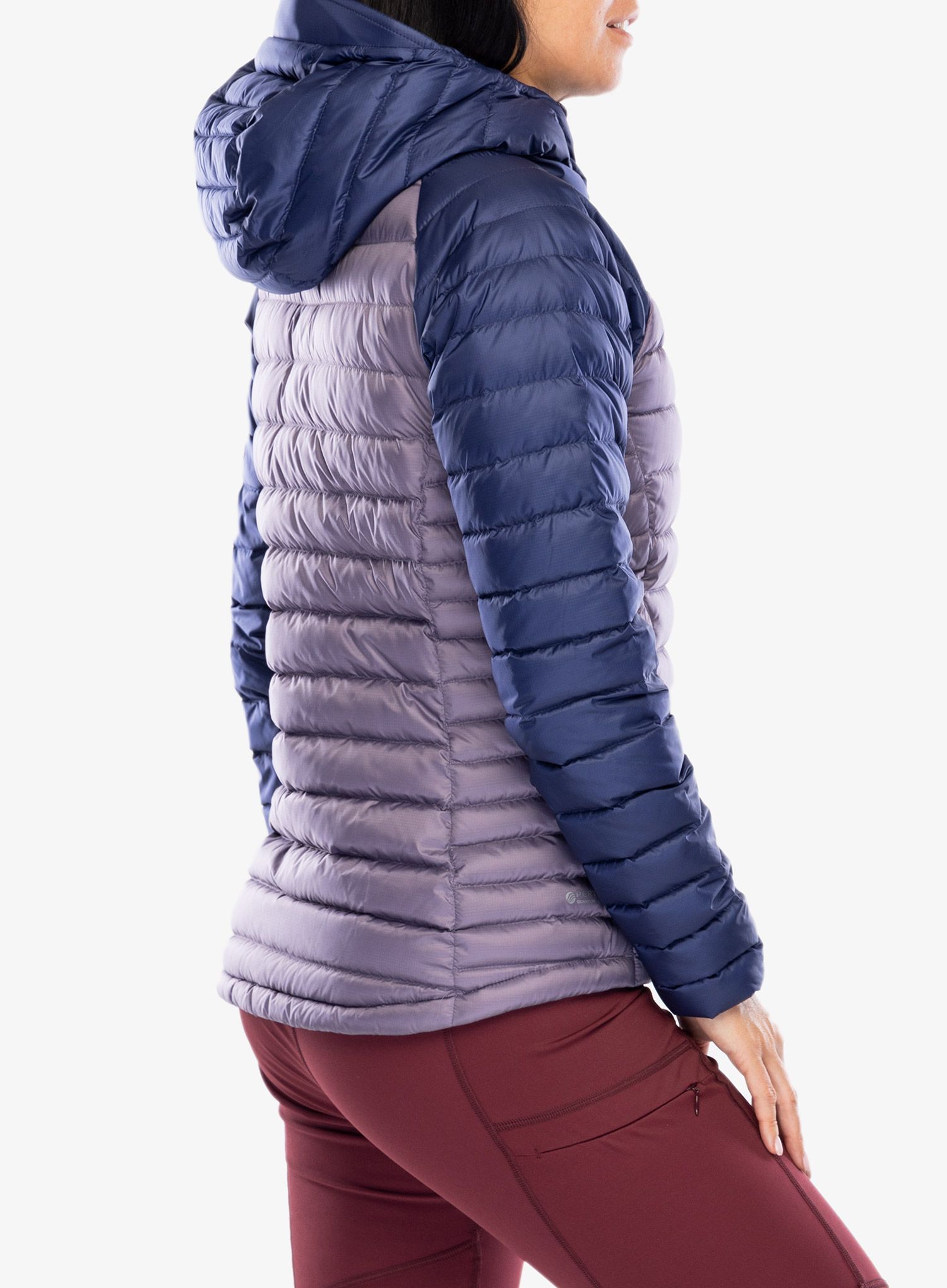 Ženska puhovka Rab Microlight Alpine Jacket - patriot blue/purple sage