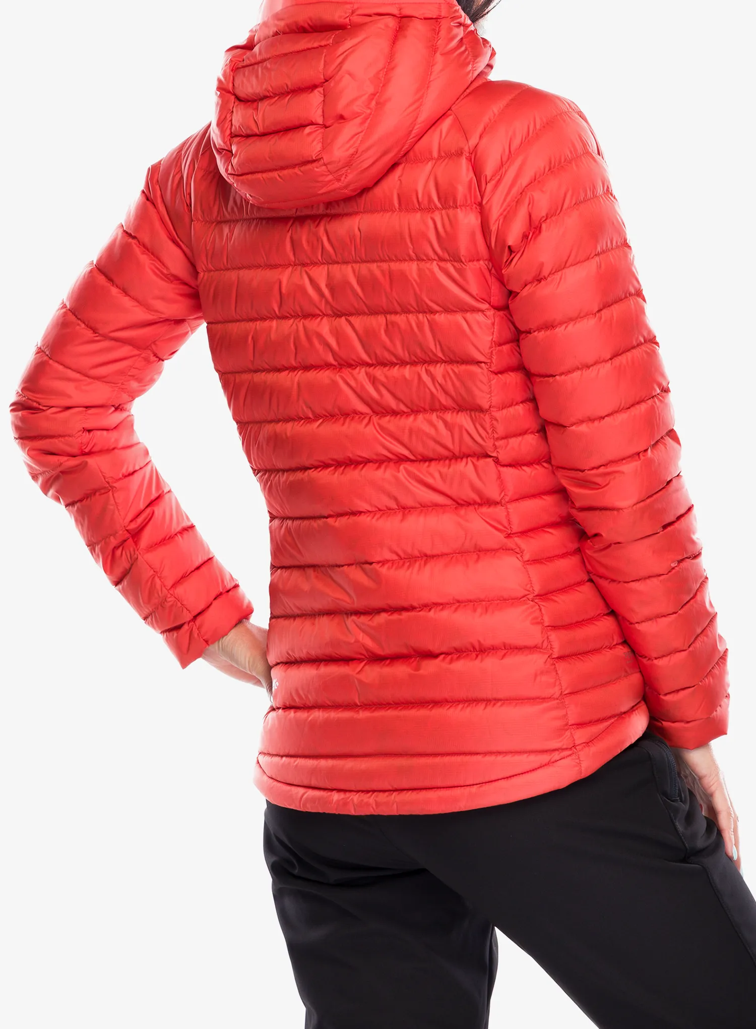 Ženska puhovka Rab Microlight Alpine Jacket - red grapefruit
