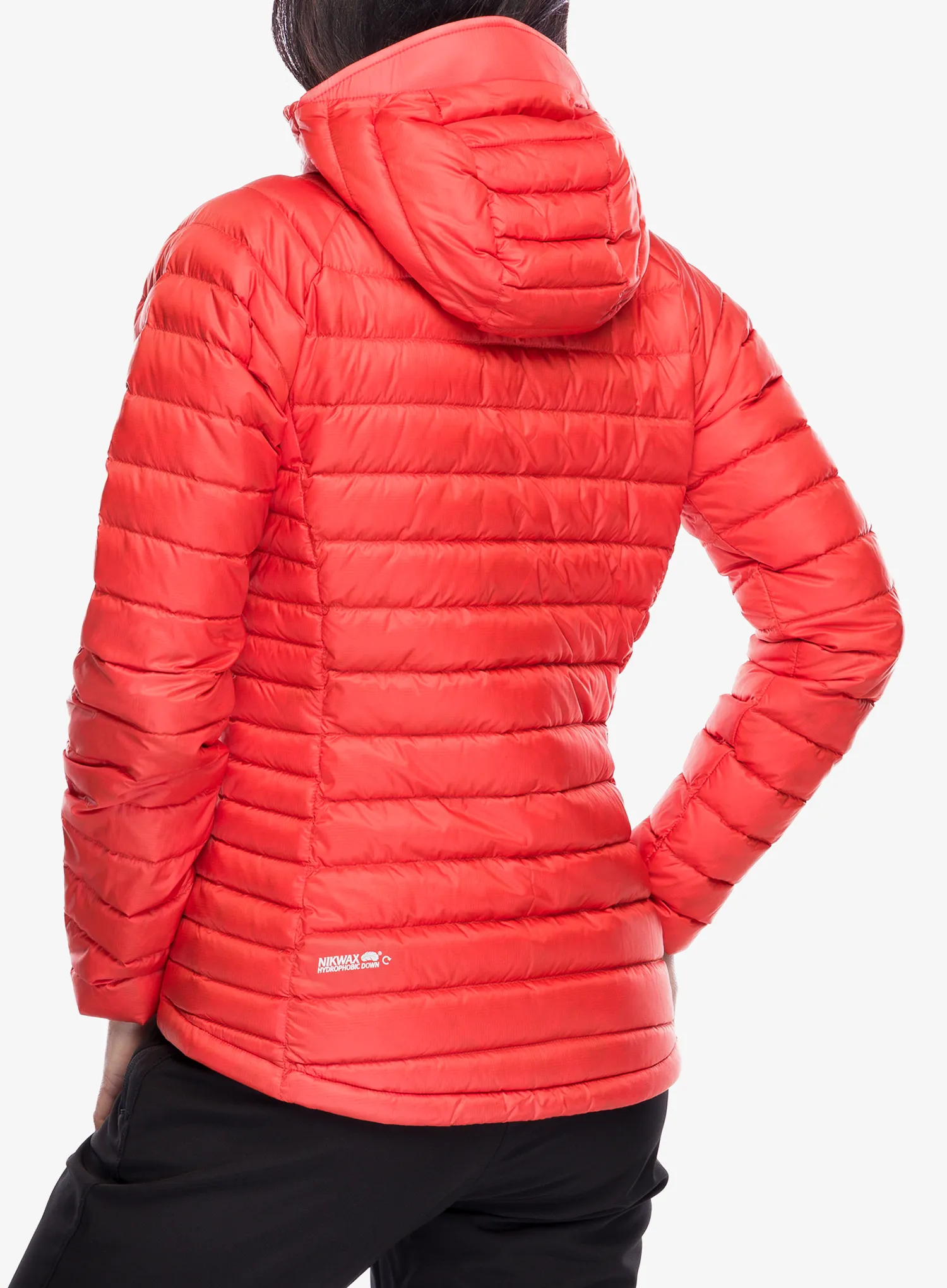 Ženska puhovka Rab Microlight Alpine Jacket - red grapefruit