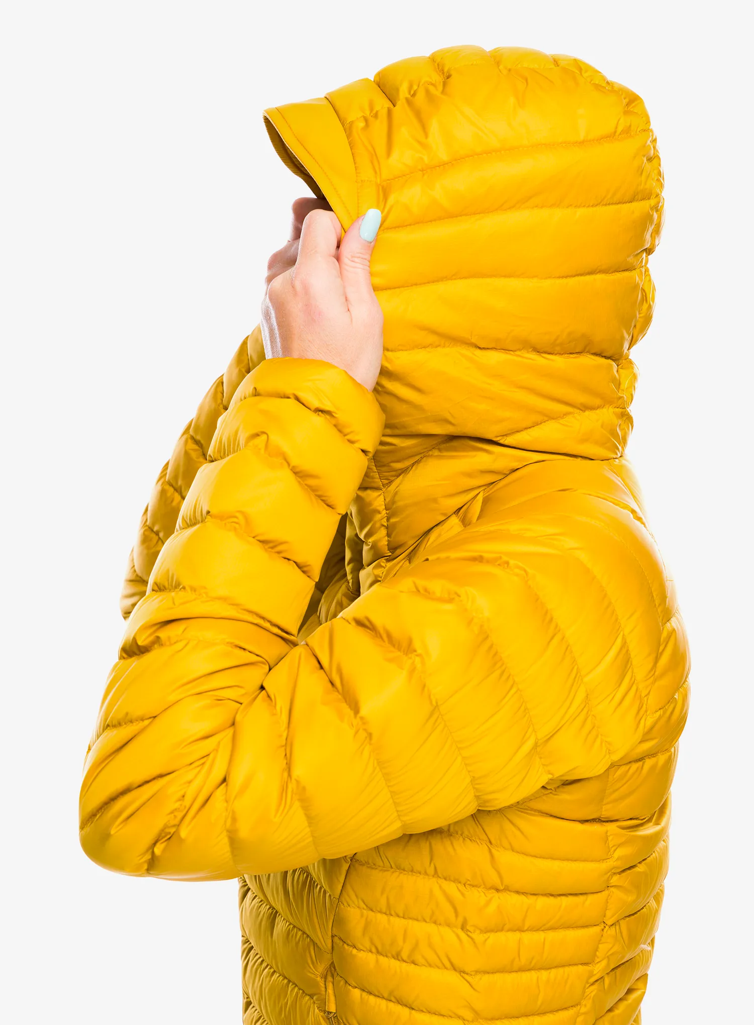 Ženska puhovka Rab Microlight Alpine Jacket - sahara