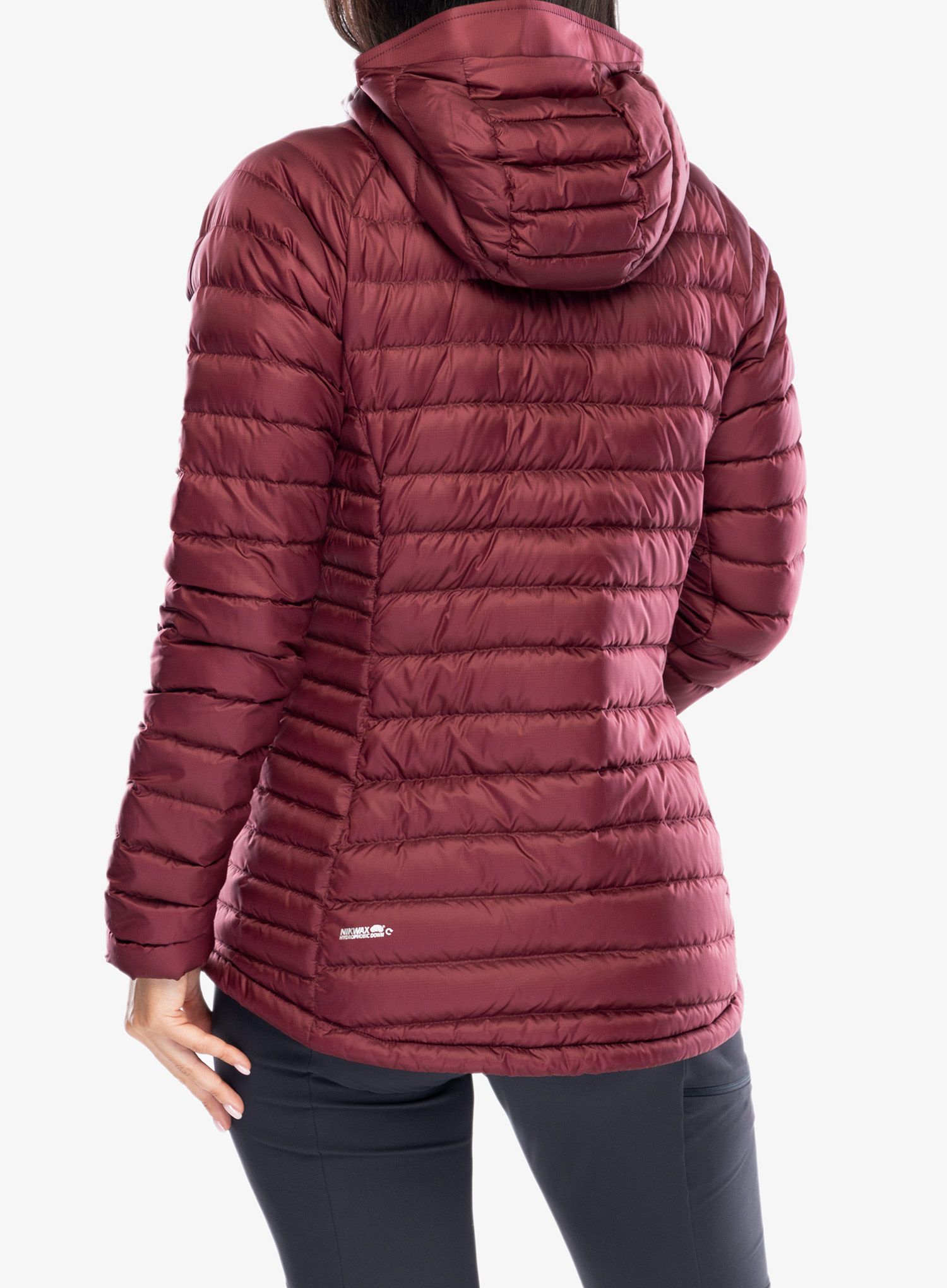 Ženska jakna Rab Microlight Alpine Long Jacket - deep heather