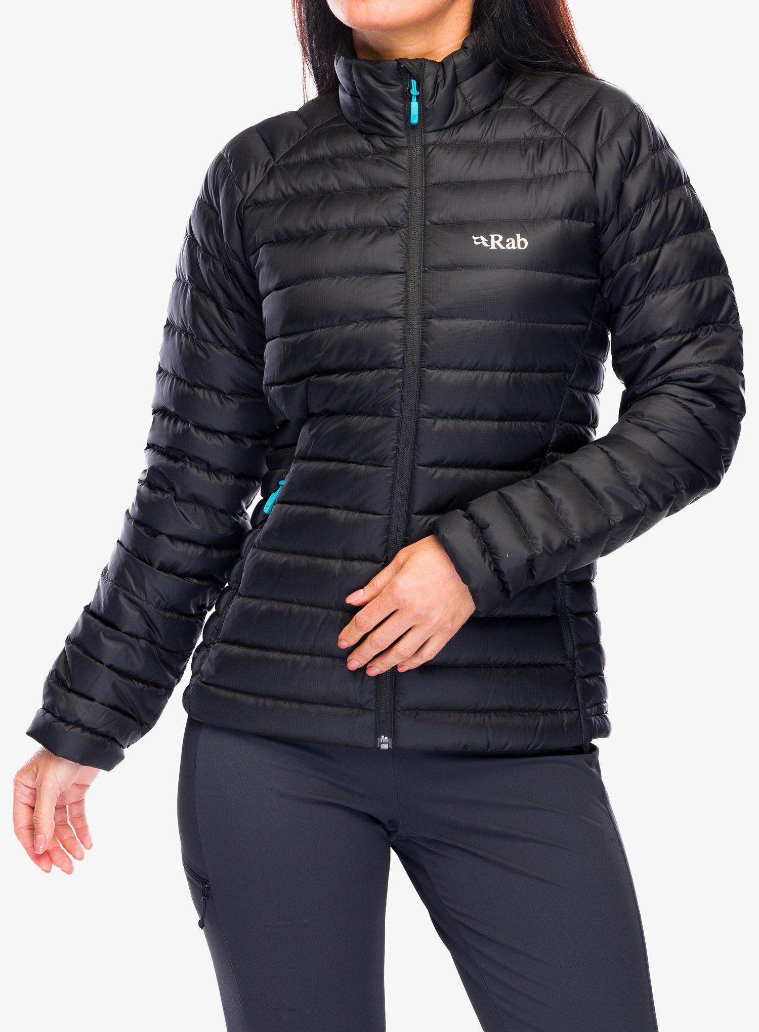 Ženska puhovka Rab Microlight Jacket - black