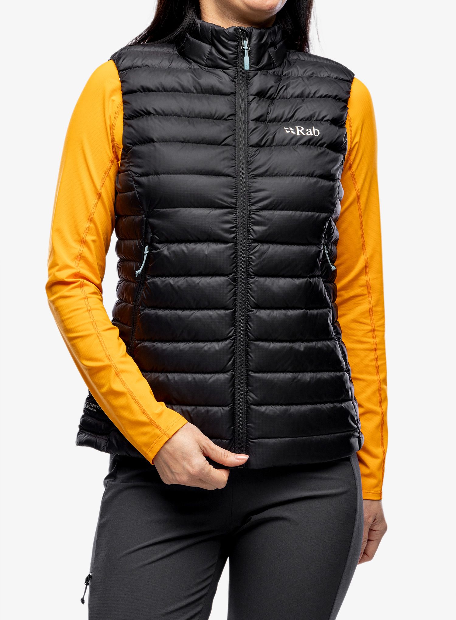Ženski brezrokavnik Rab Microlight Vest - black