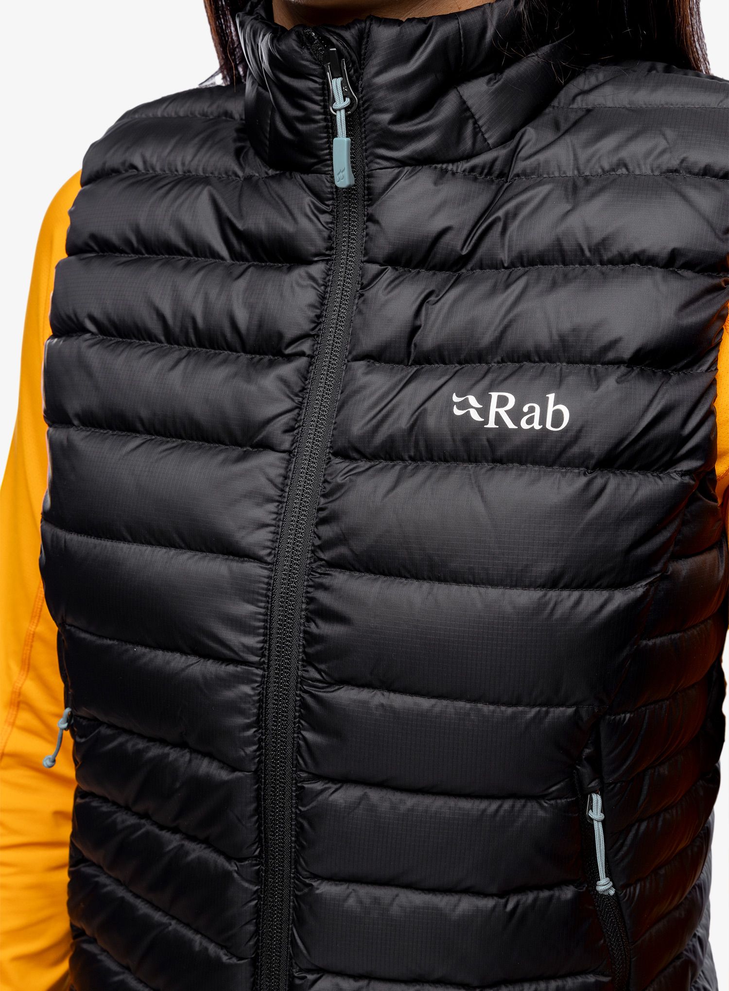 Ženski brezrokavnik Rab Microlight Vest - black