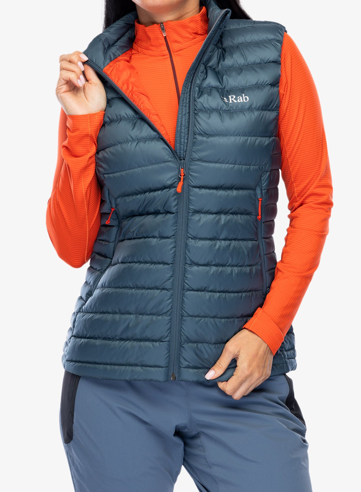 Ženski brezrokavnik Rab Microlight Vest - orion blue 