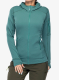 Ženski flis Rab Modulus Hoody - eucalyptus