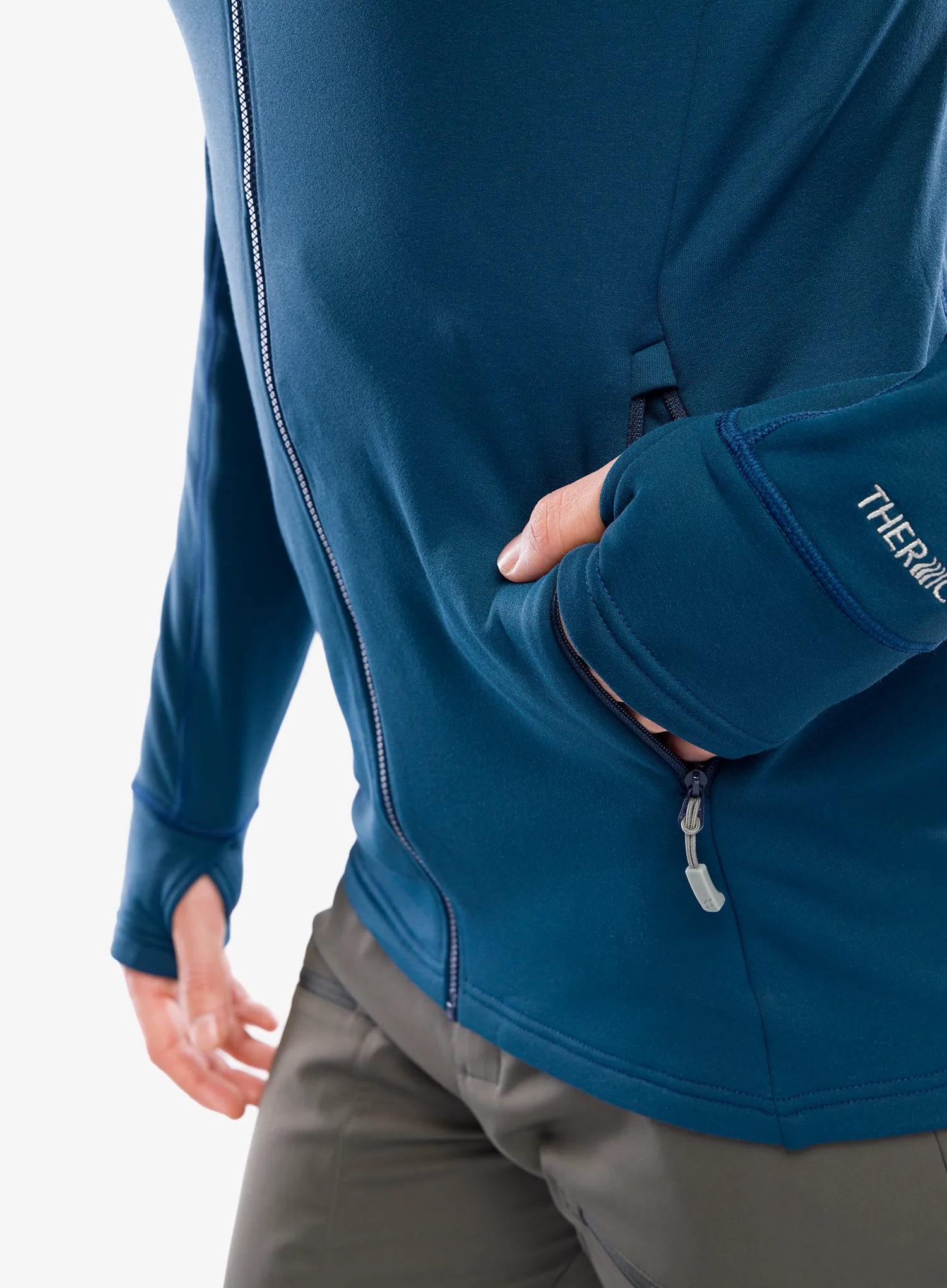 Flis Rab Modulus Hoody - tempest blue
