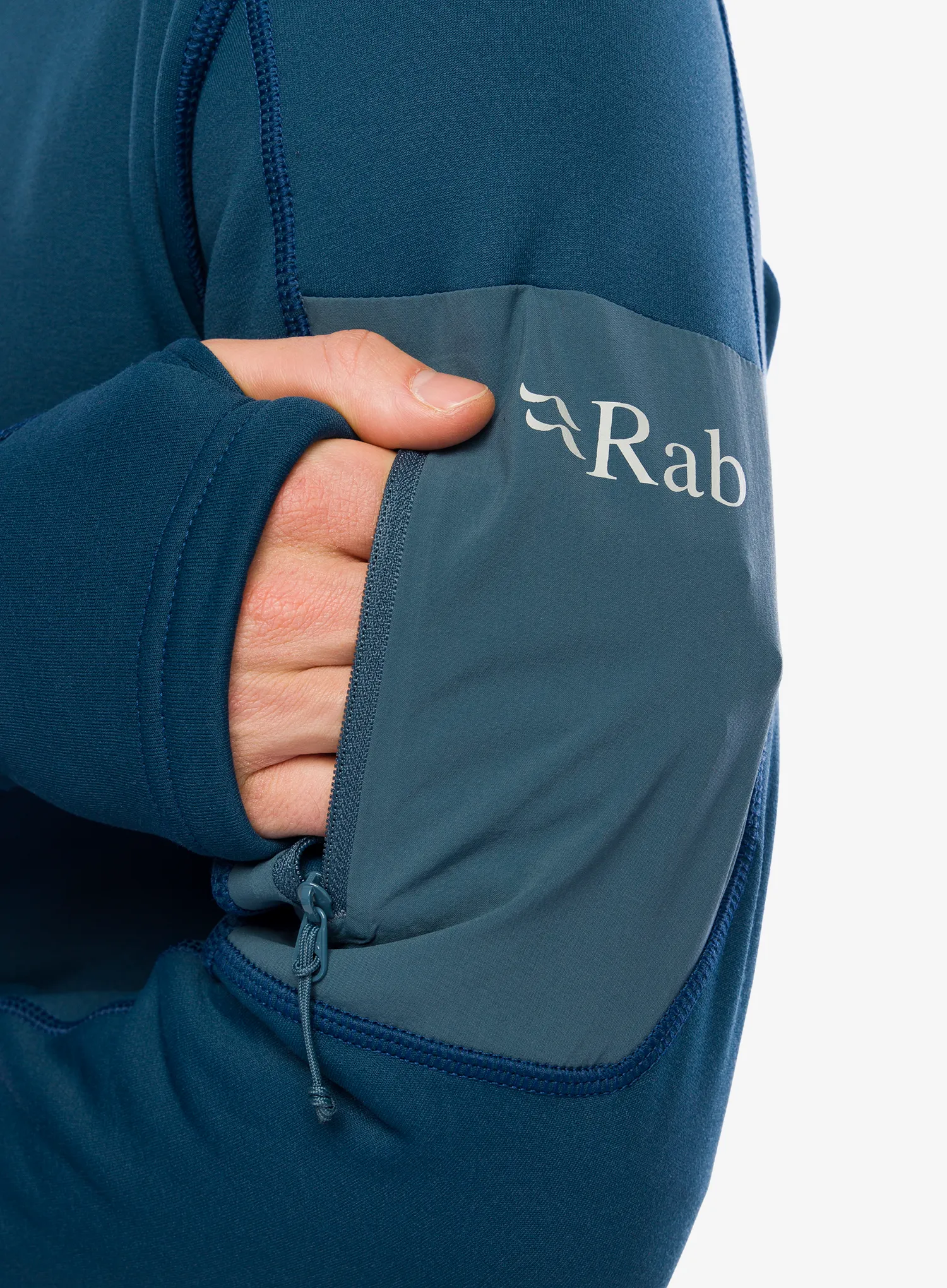 Flis Rab Modulus Hoody - tempest blue