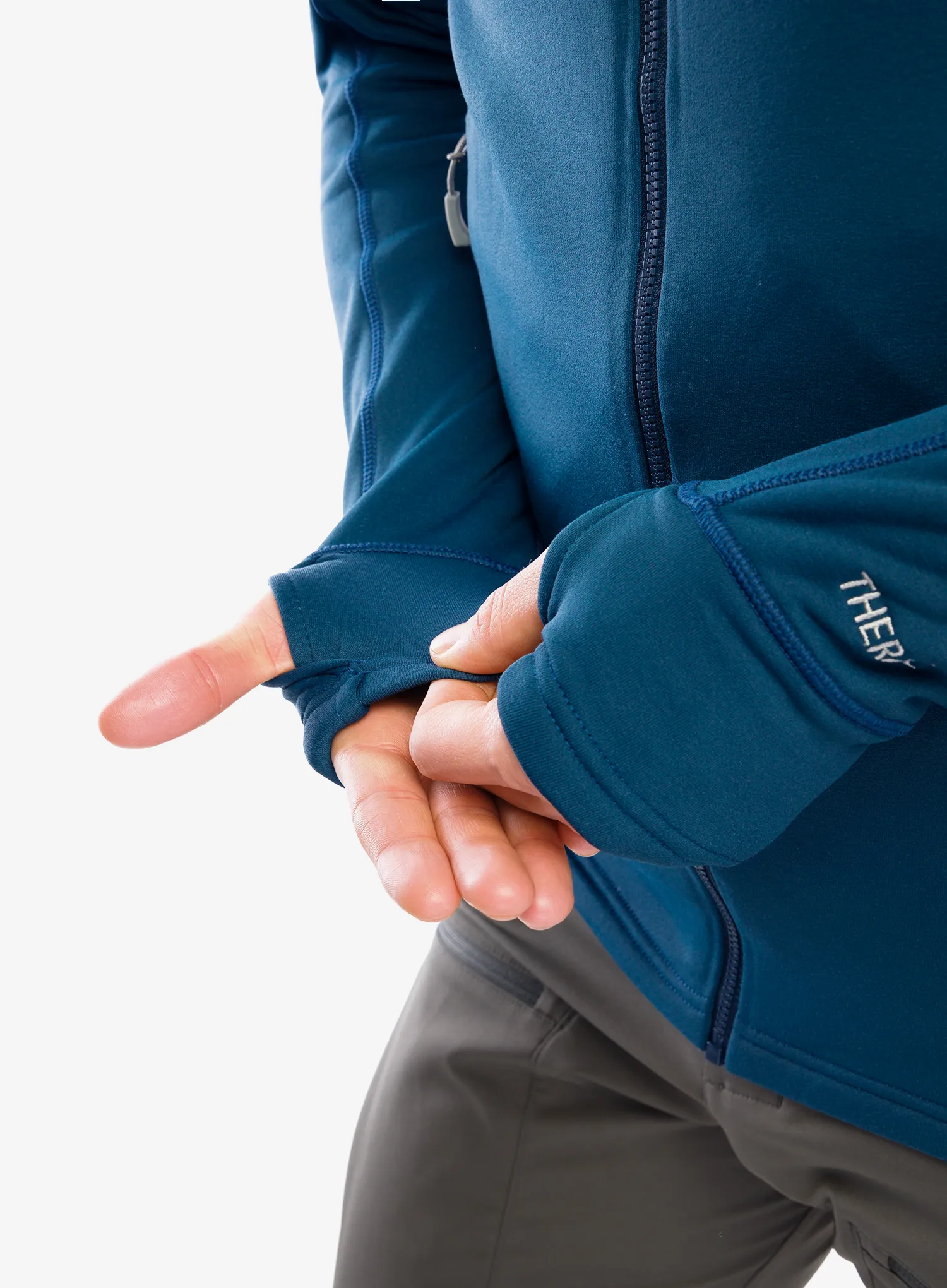 Flis Rab Modulus Hoody - tempest blue