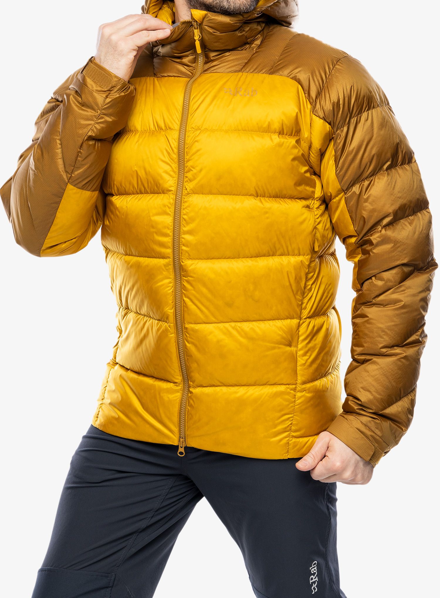 Puhovka Rab Neutrino Pro Jacket - footprint/sahara