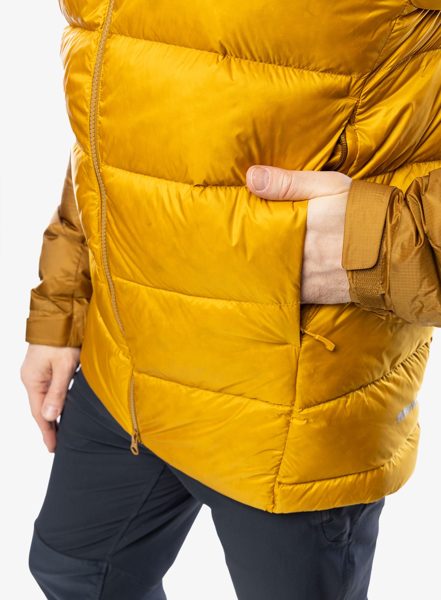 Puhovka Rab Neutrino Pro Jacket - footprint/sahara