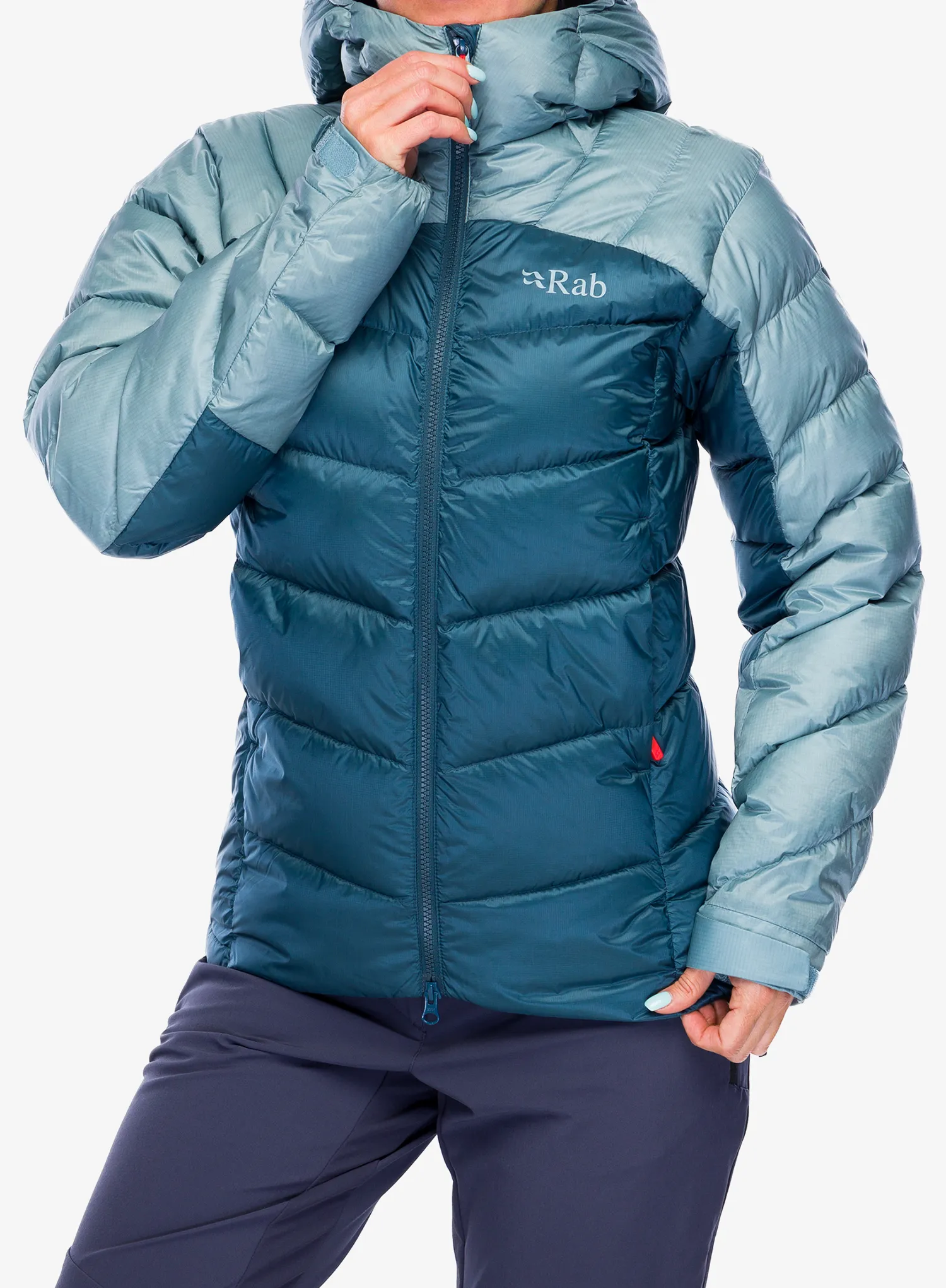 Ženska puhovka Rab Neutrino Pro Jacket - orion blue/citadel
