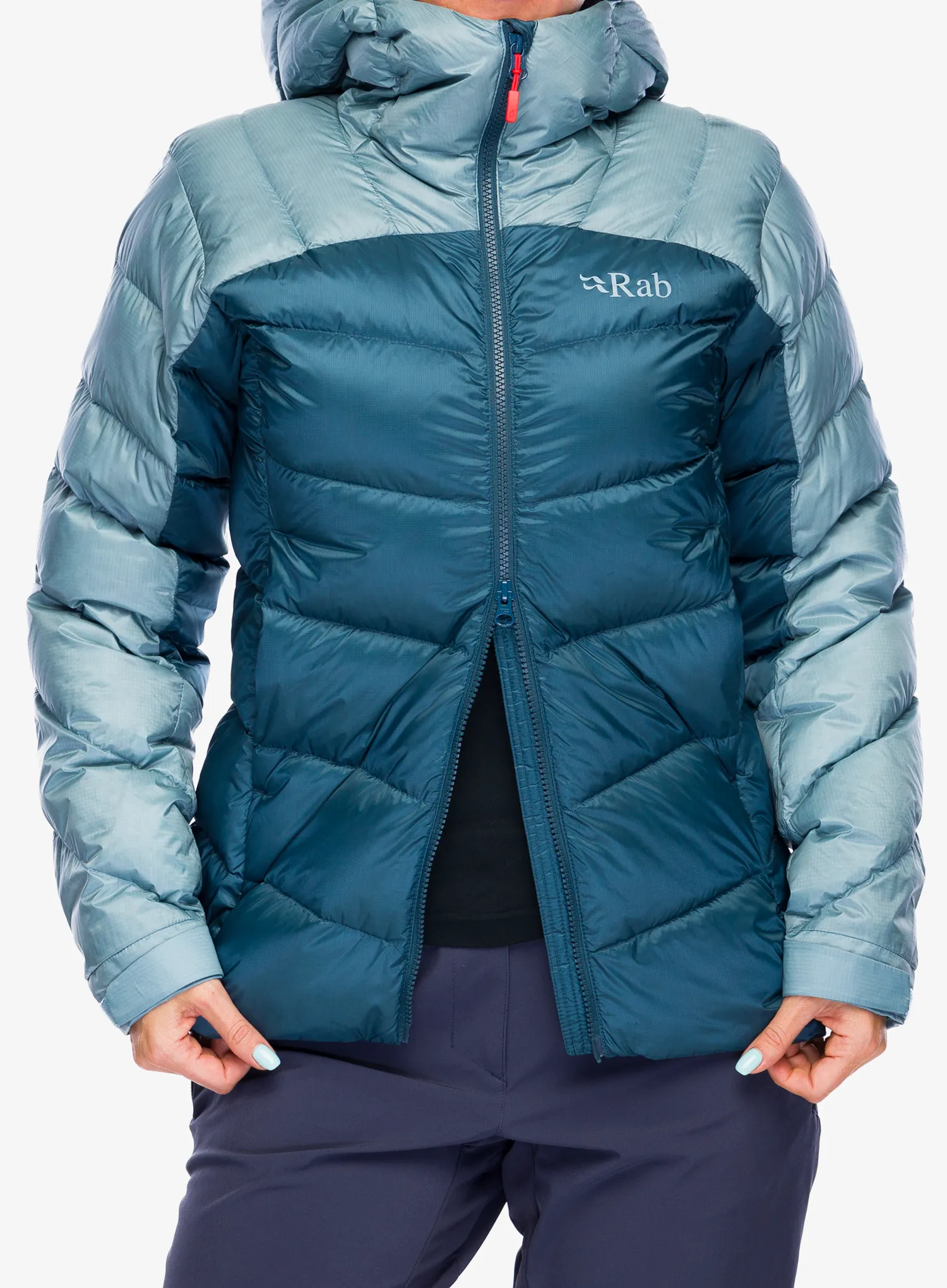 Ženska puhovka Rab Neutrino Pro Jacket - orion blue/citadel