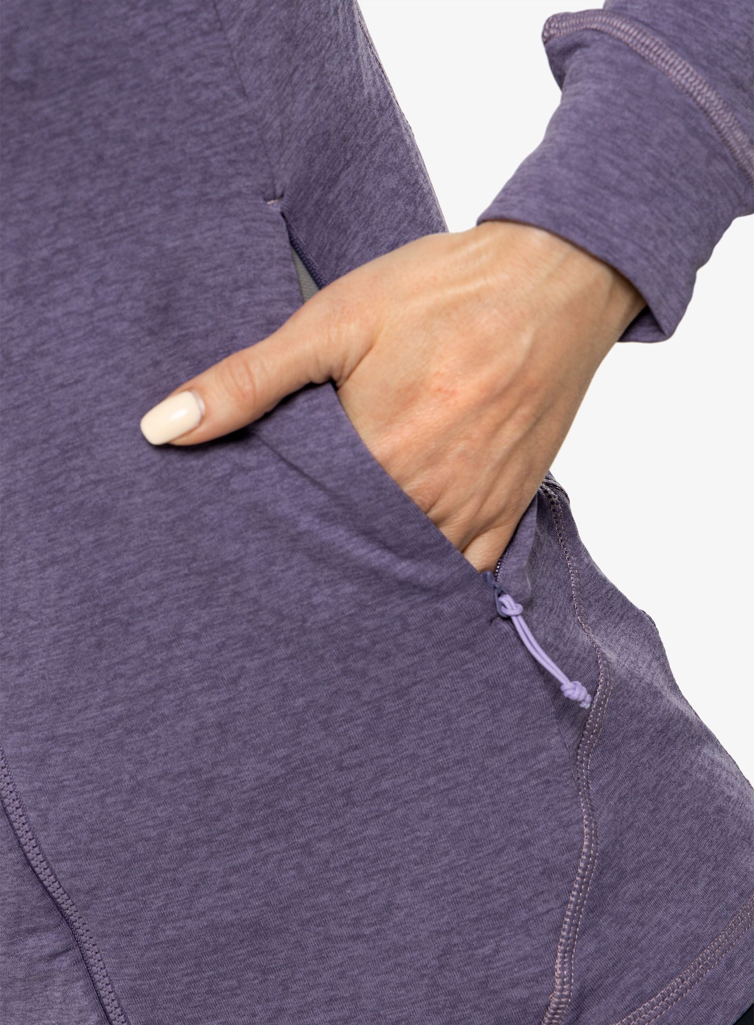 Ženska jopa s kapuco Rab Nexus Hoody - purple sage