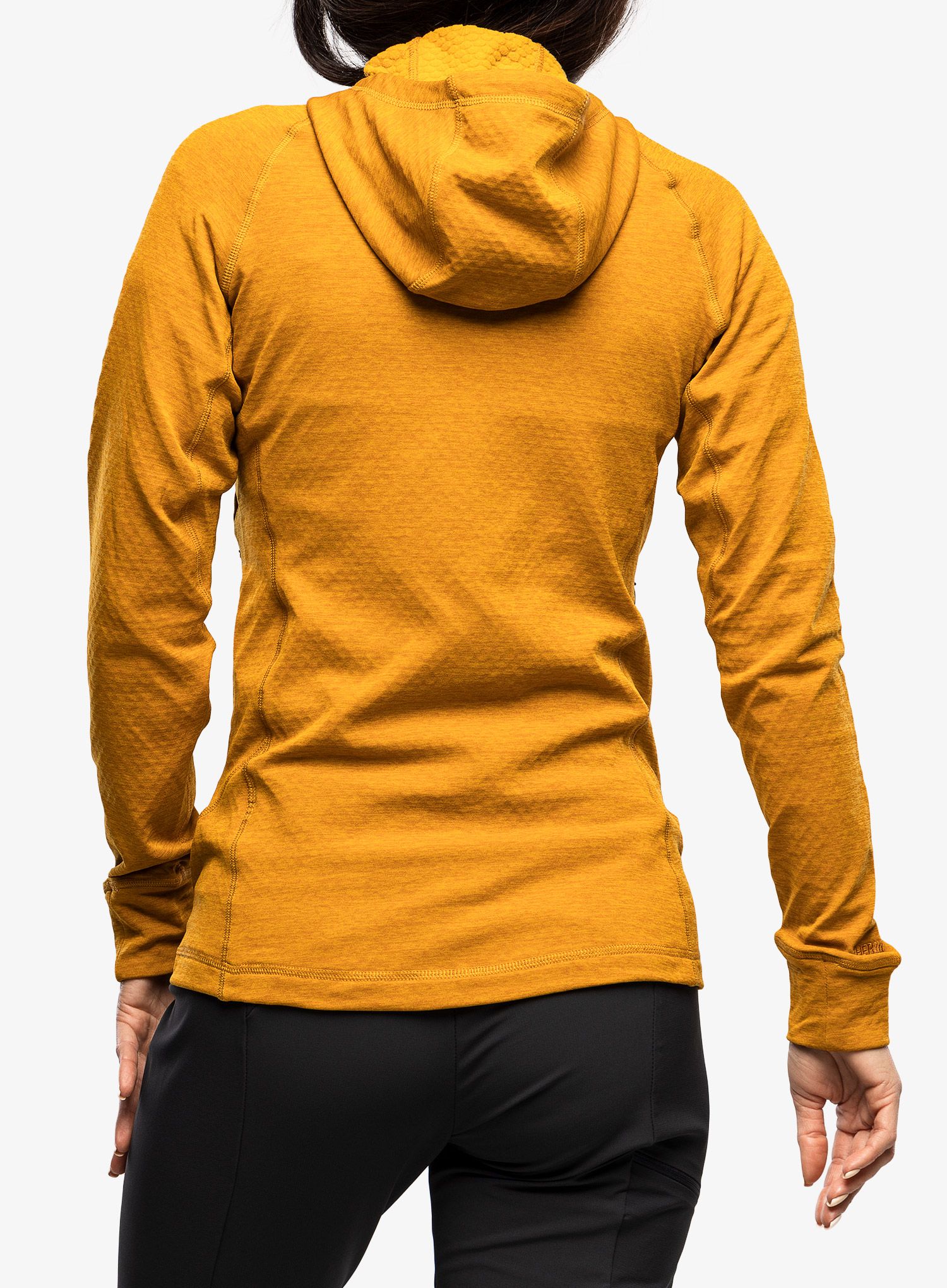 Ženska jopa s kapuco Rab Nexus Hoody - dark butternut