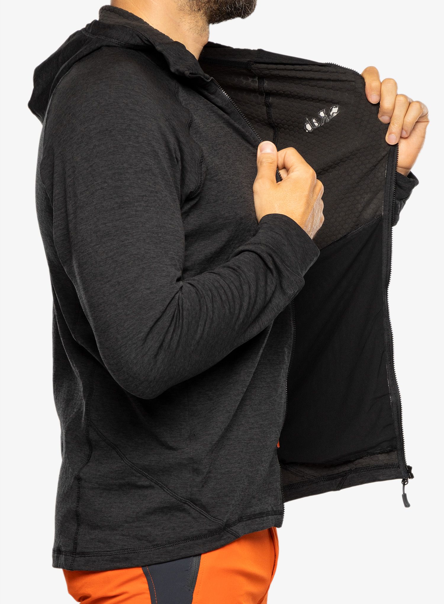 Jopica s kapuco Rab Nexus Hoody - black