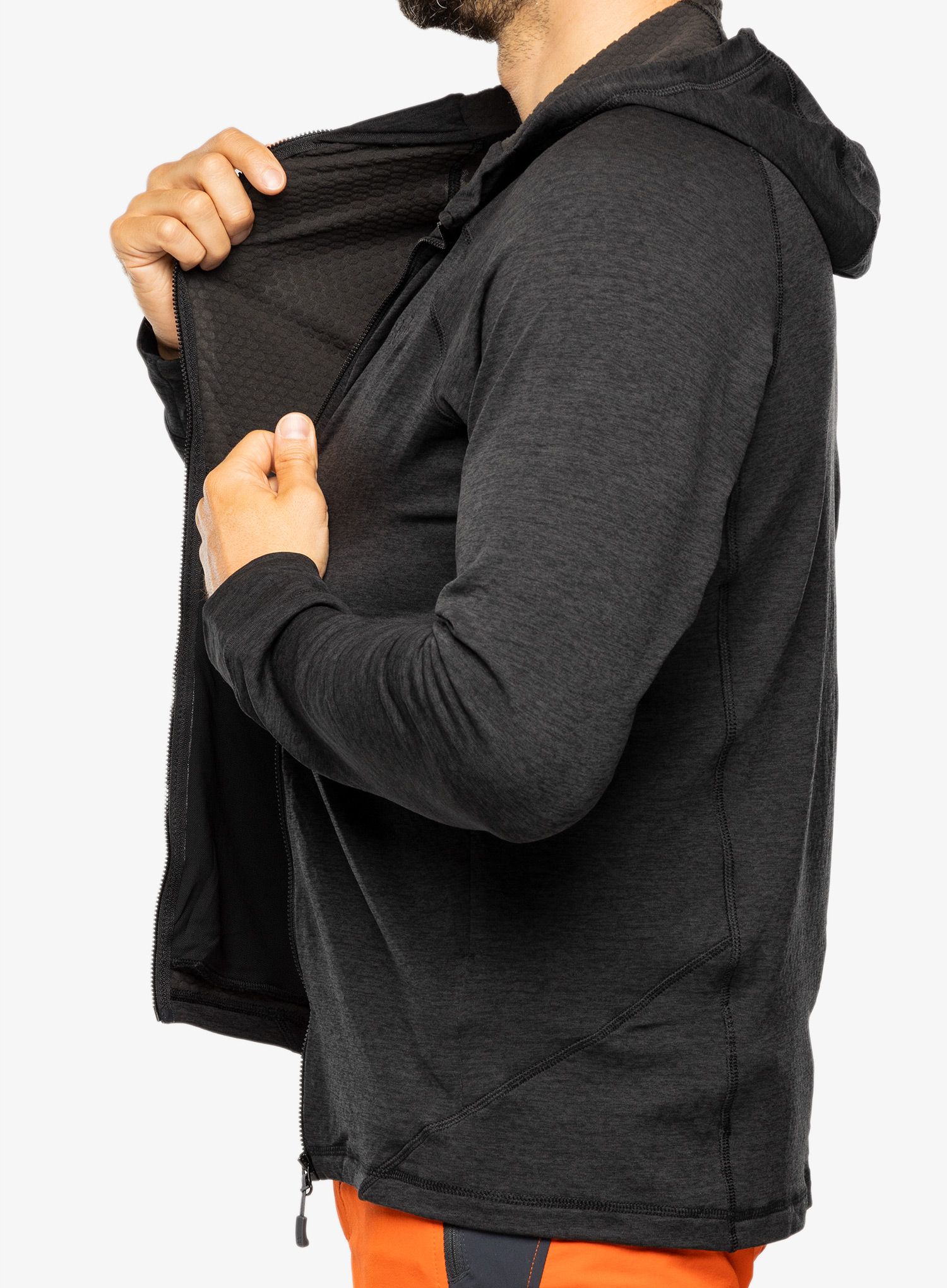 Jopica s kapuco Rab Nexus Hoody - black