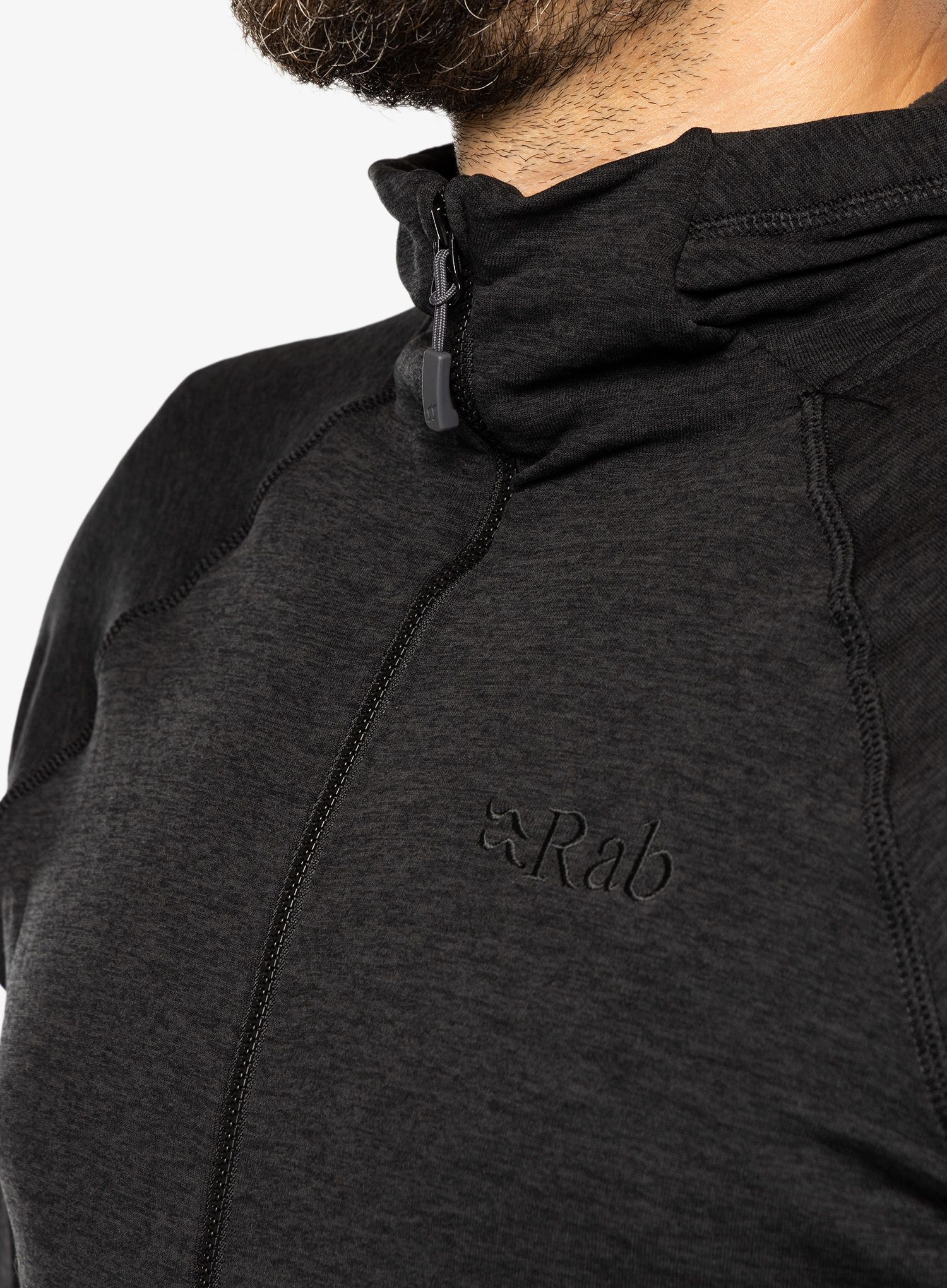 Jopica s kapuco Rab Nexus Hoody - black