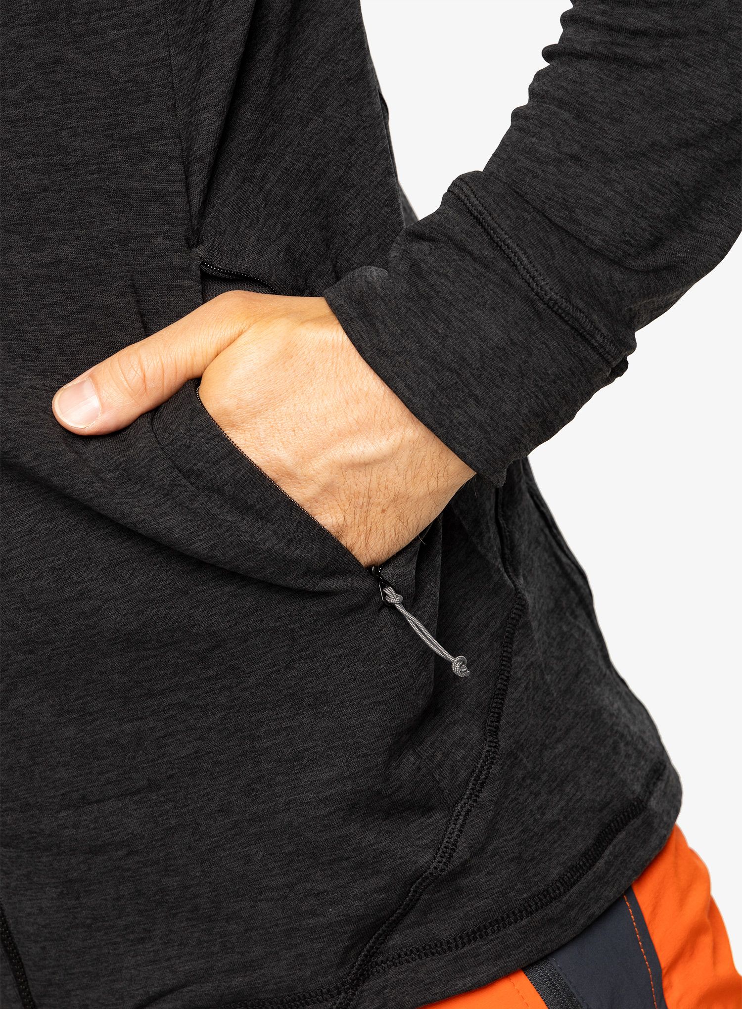 Jopica s kapuco Rab Nexus Hoody - black