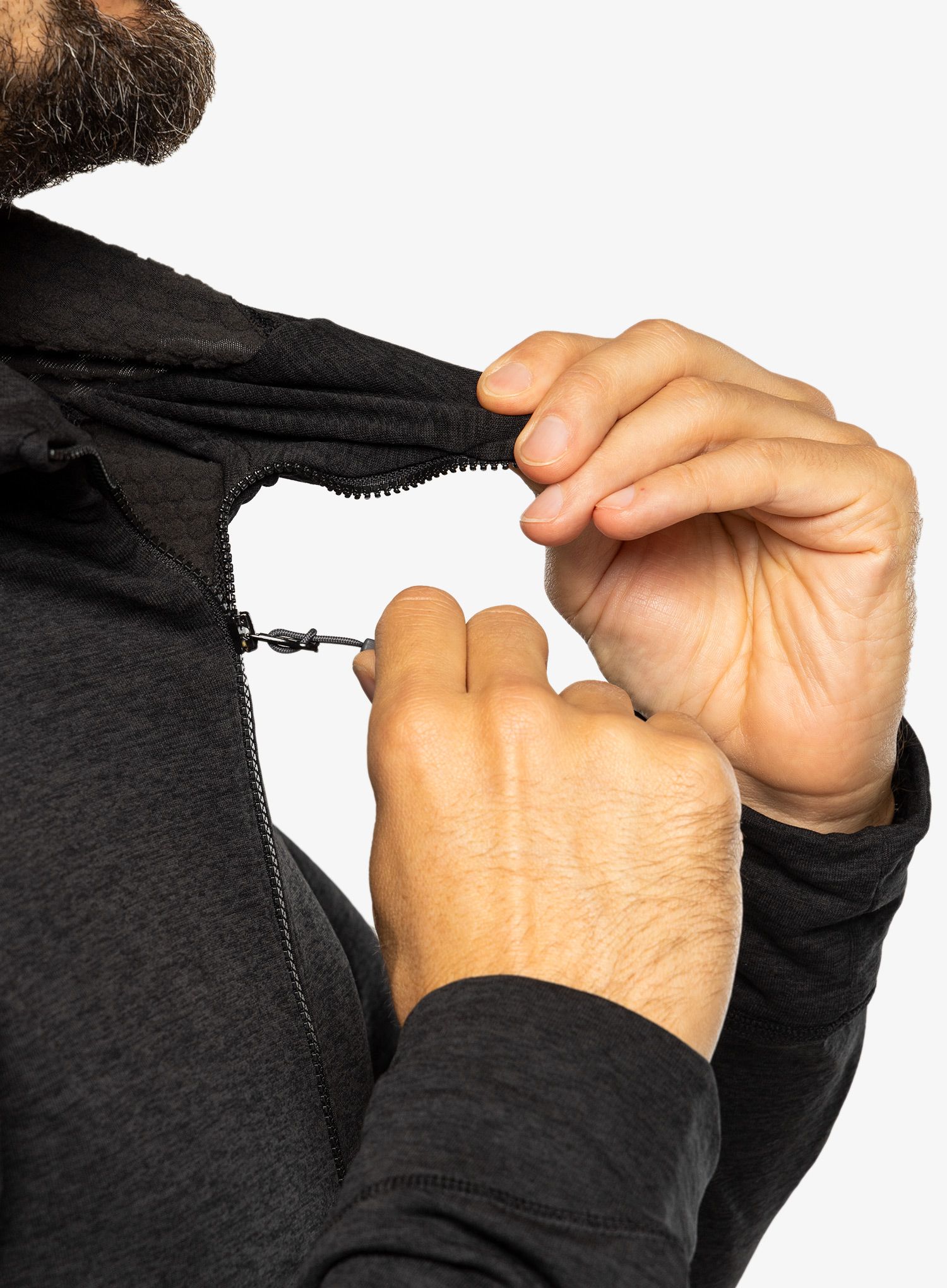 Jopica s kapuco Rab Nexus Hoody - black