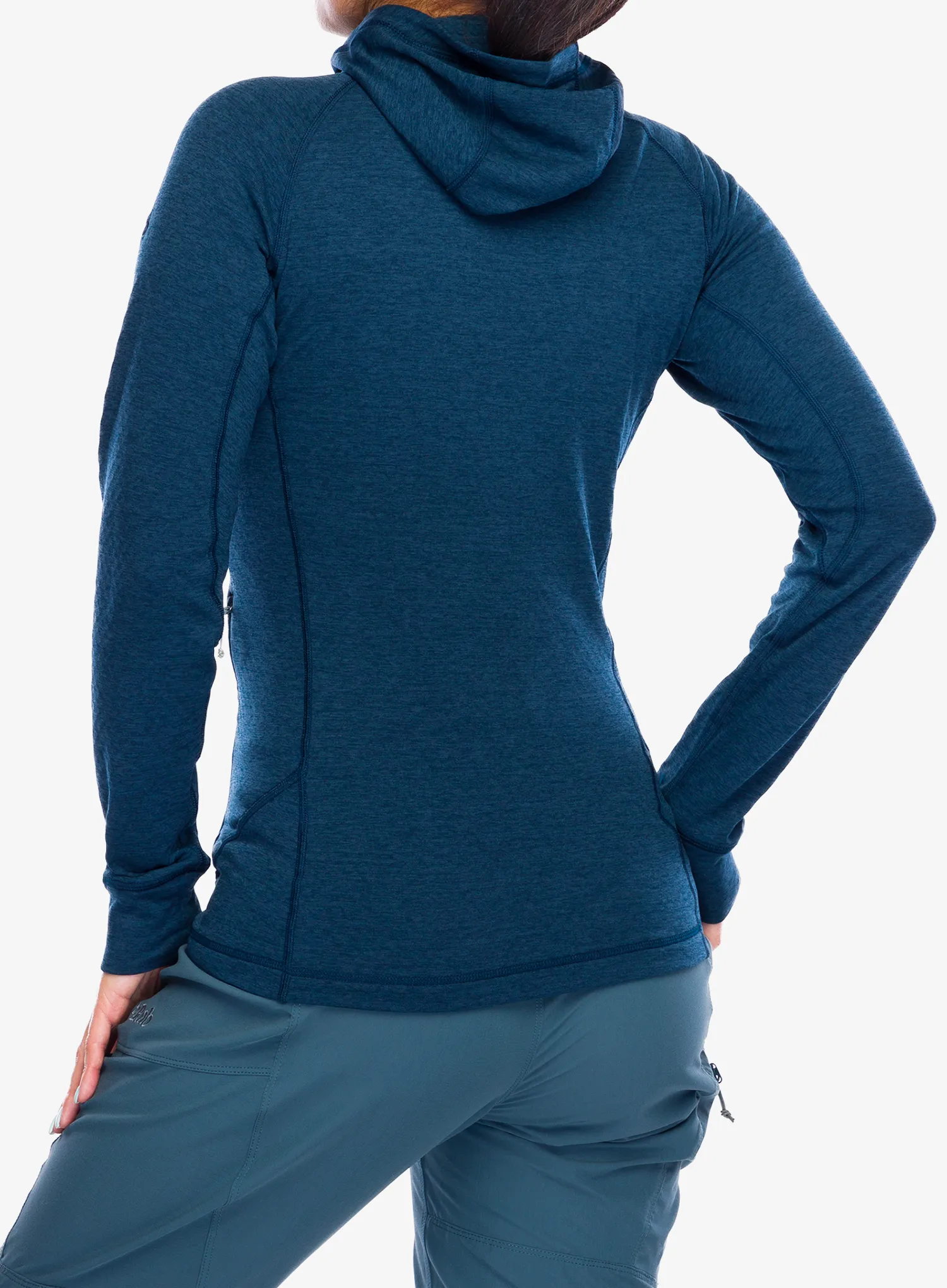 Ženska jopa s kapuco Rab Nexus Hoody - deep ink
