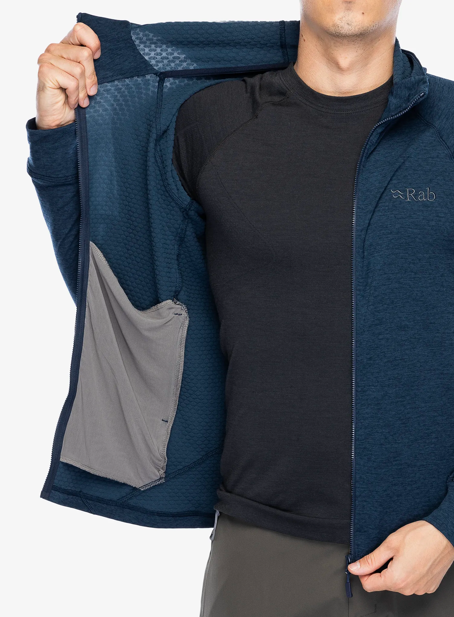 Jopica s kapuco Rab Nexus Hoody - deep ink