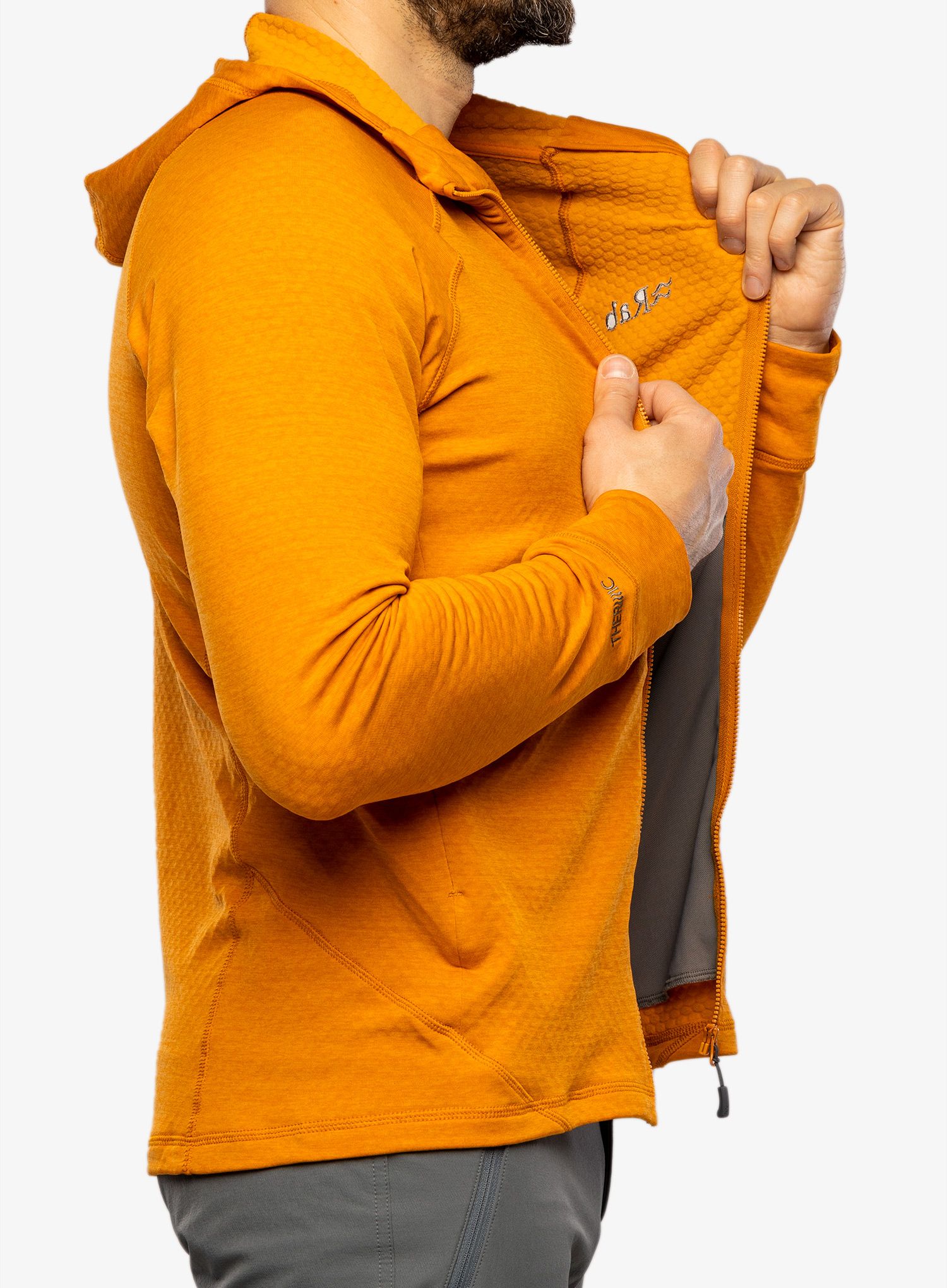 Jopica s kapuco Rab Nexus Hoody - marmalade