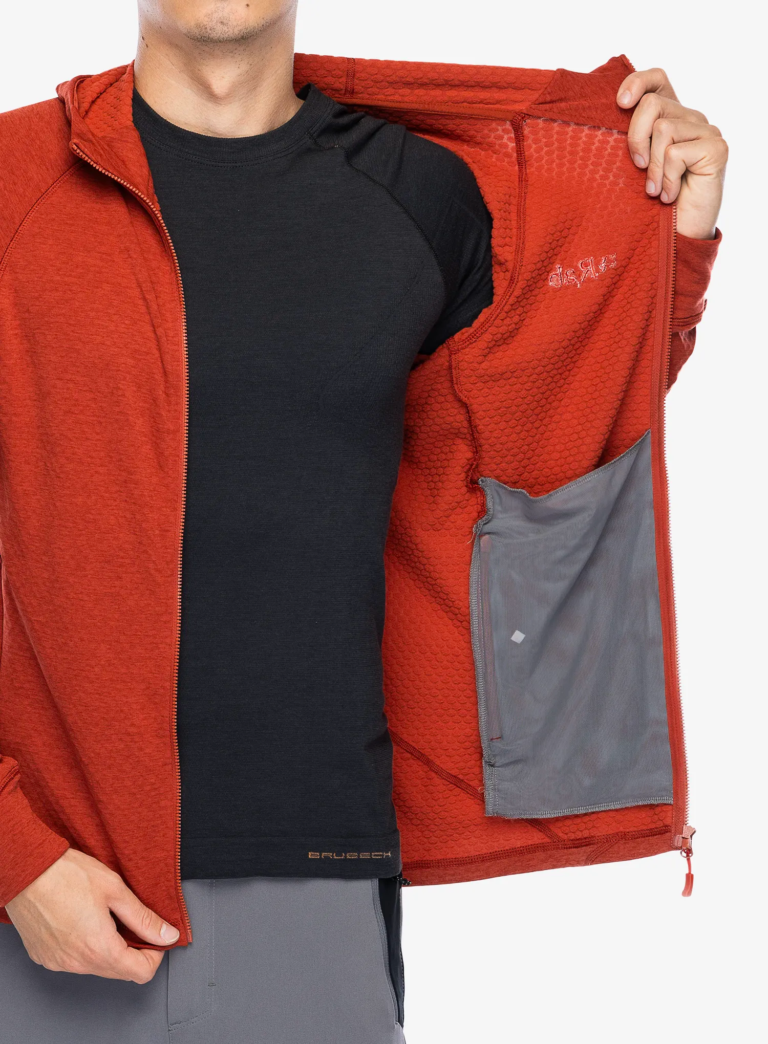 Jopica s kapuco Rab Nexus Hoody - tuscan red