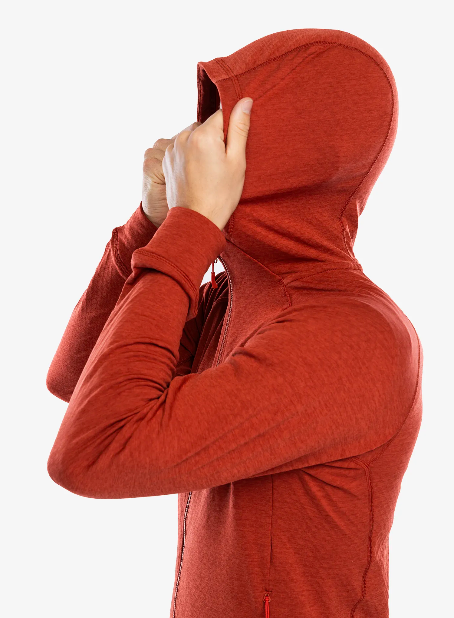 Jopica s kapuco Rab Nexus Hoody - tuscan red
