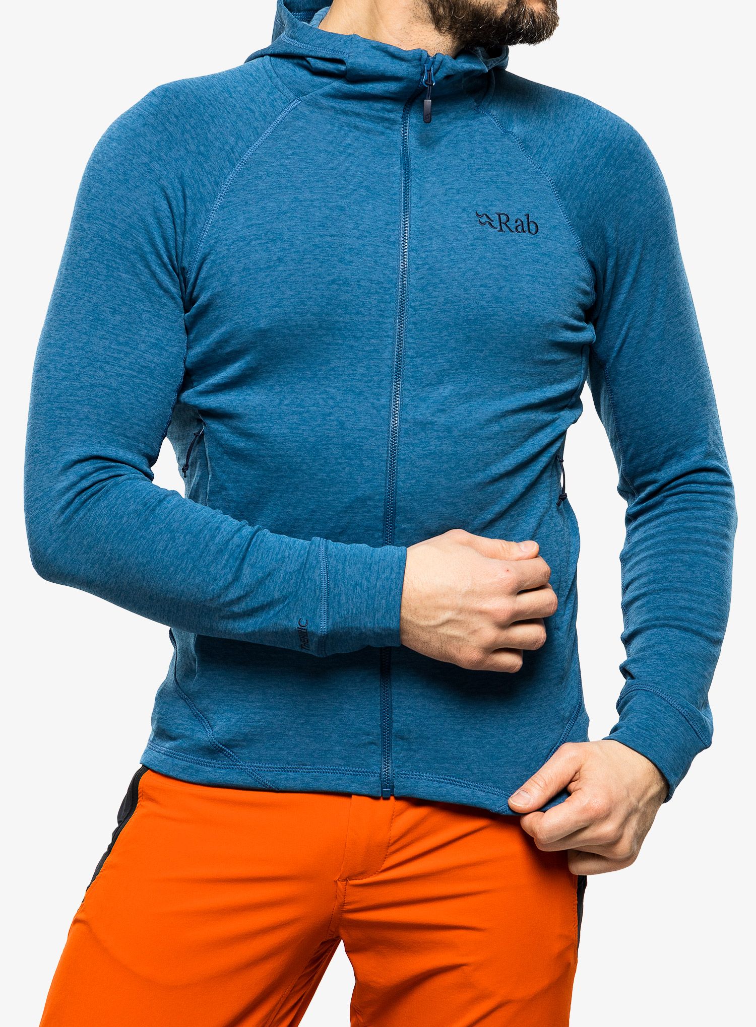 Jopica s kapuco Rab Nexus Hoody  - denim