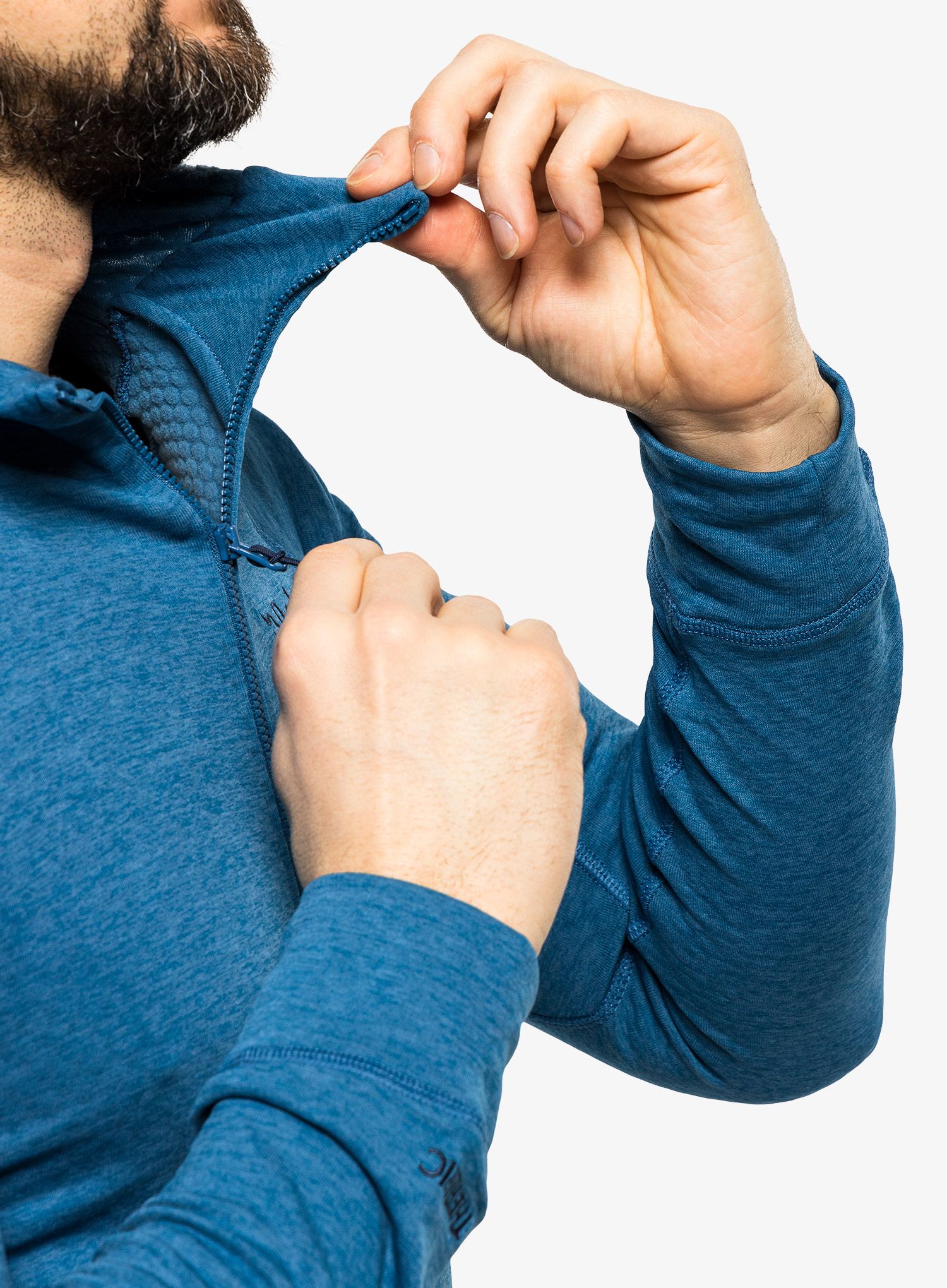 Jopica s kapuco Rab Nexus Hoody  - denim