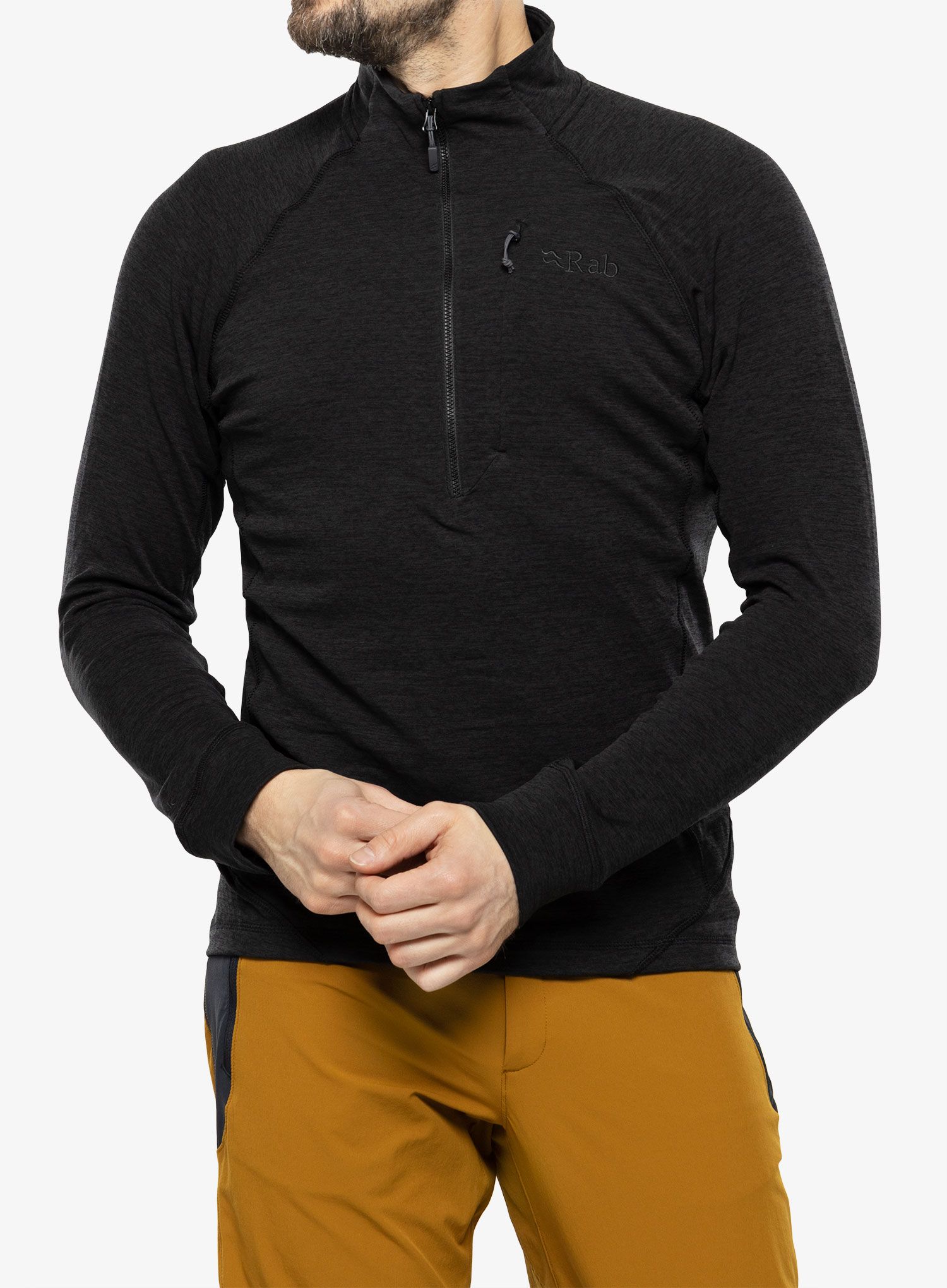 Jopica z zadrgo Rab Nexus Pull-On  - black