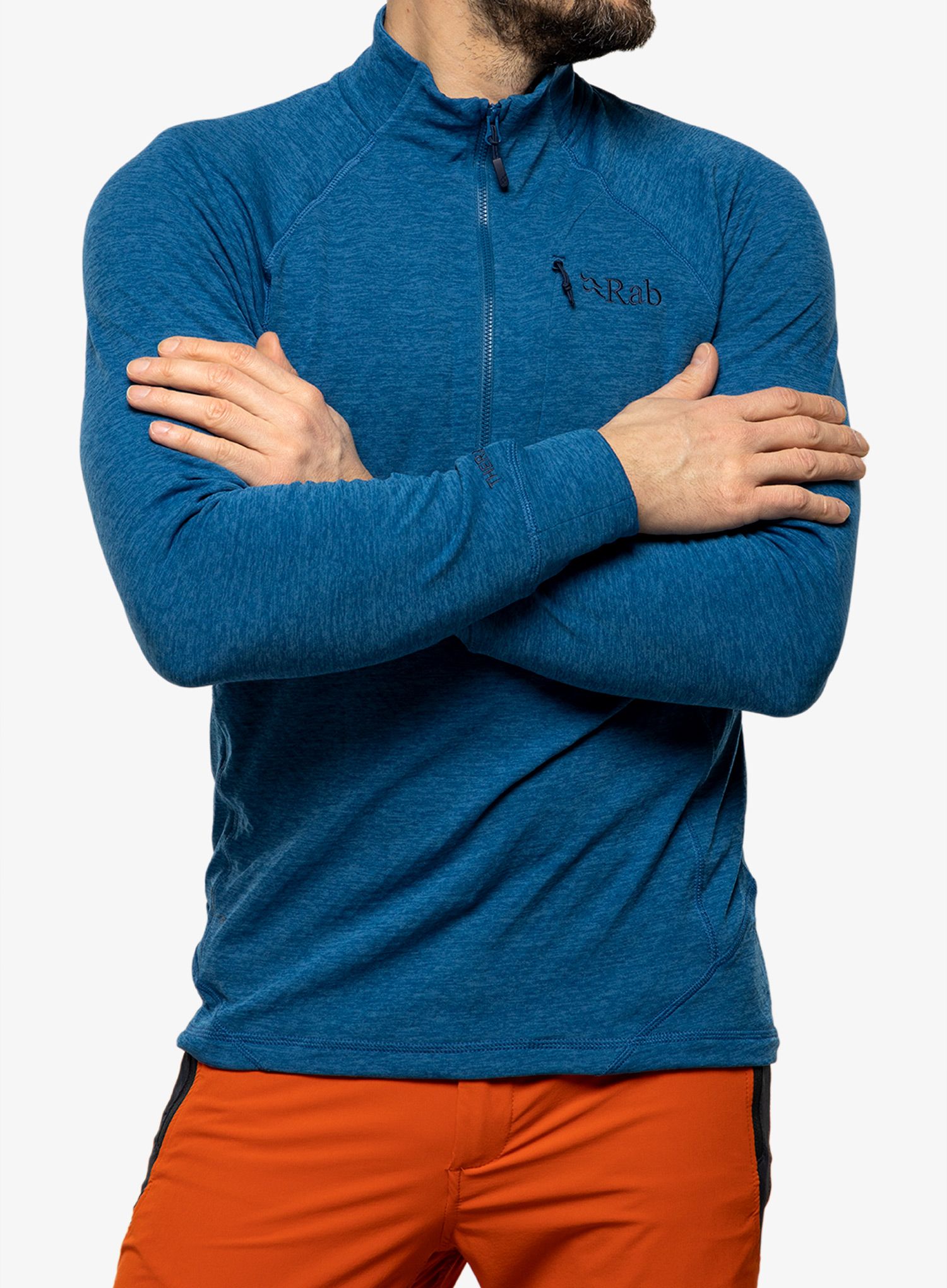 Puloverji brez kapuce Rab Nexus Pull-On  - denim