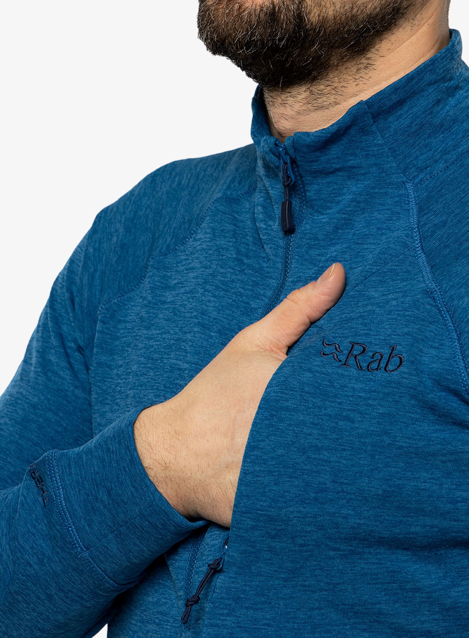 Puloverji brez kapuce Rab Nexus Pull-On  - denim