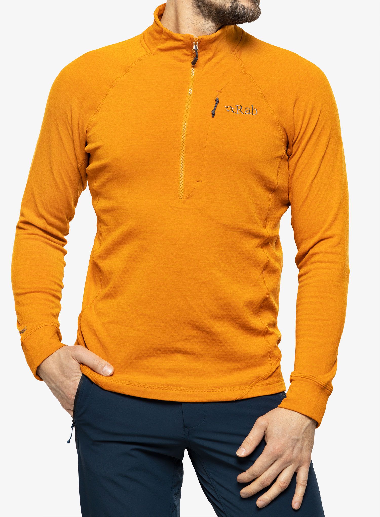 Puloverji brez kapuce Rab Nexus Pull-On  - marmalade