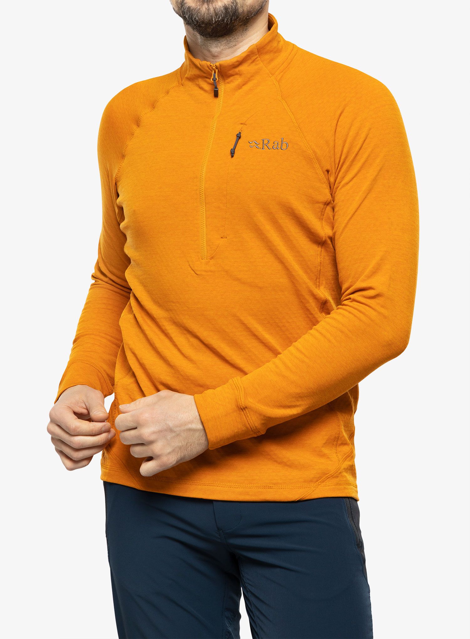 Puloverji brez kapuce Rab Nexus Pull-On  - marmalade