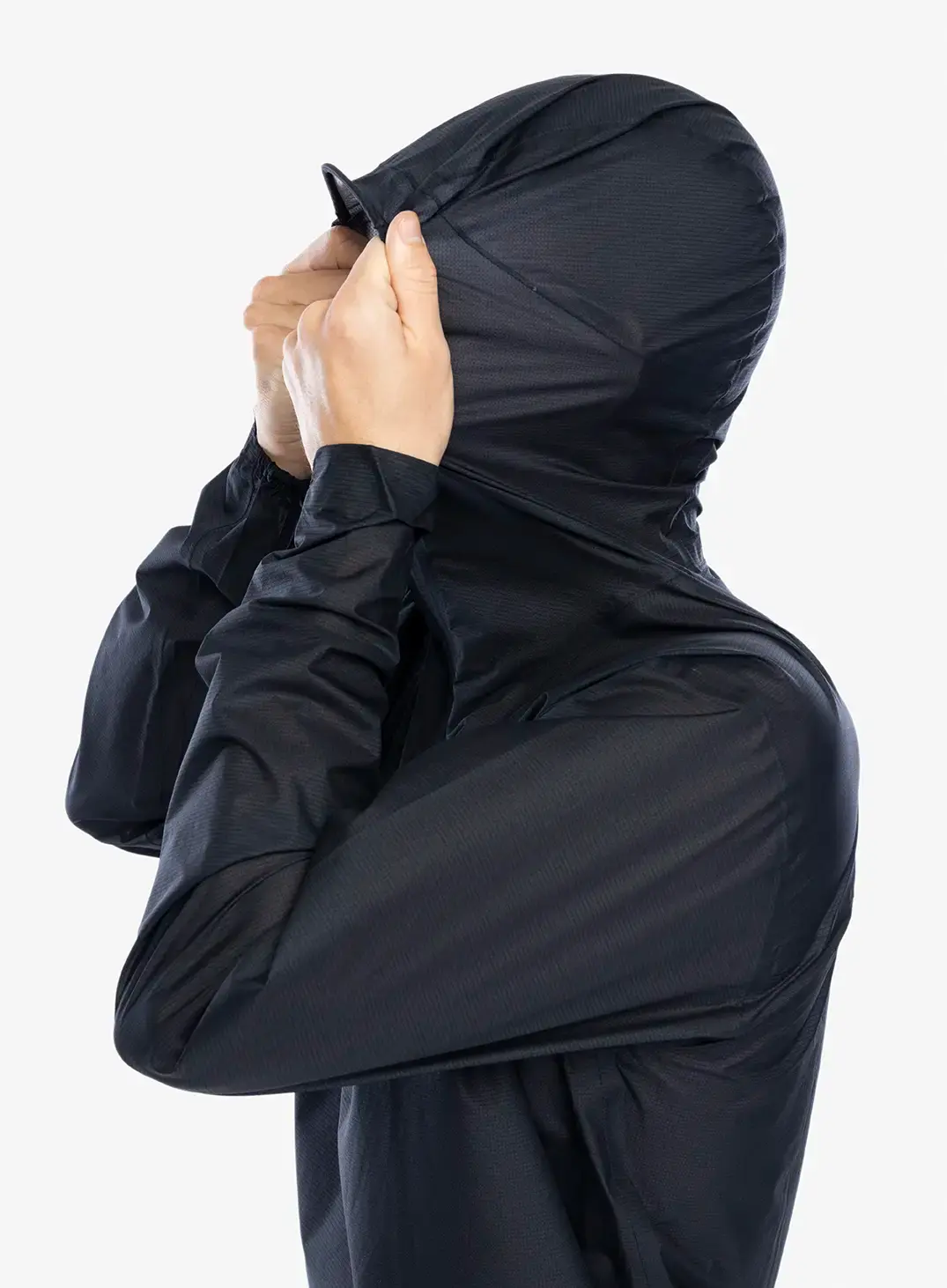 Jakna za tek Rab Phantom Pull-On - ebony