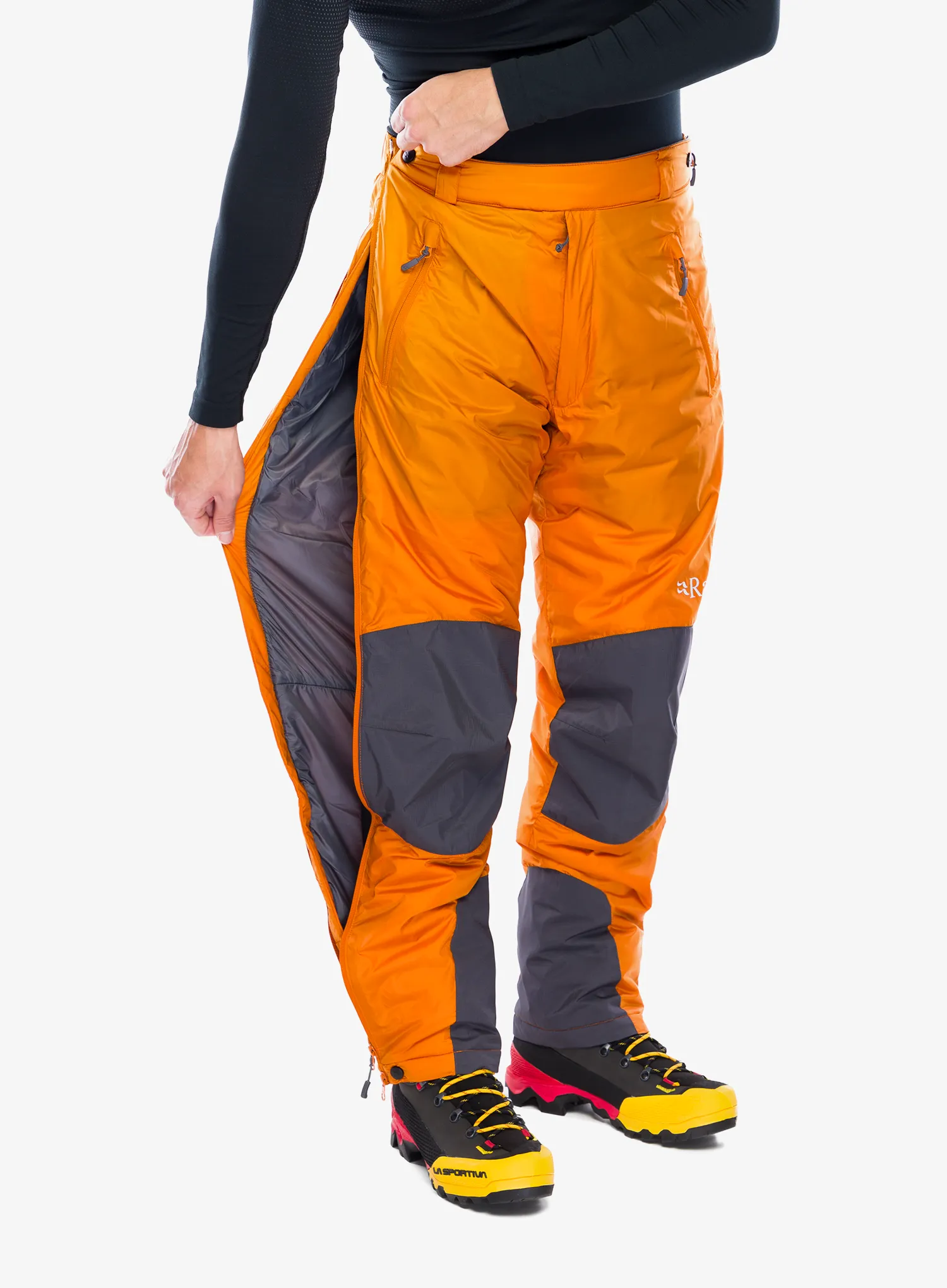 Podložene hlače Rab Photon Pants - marmalade