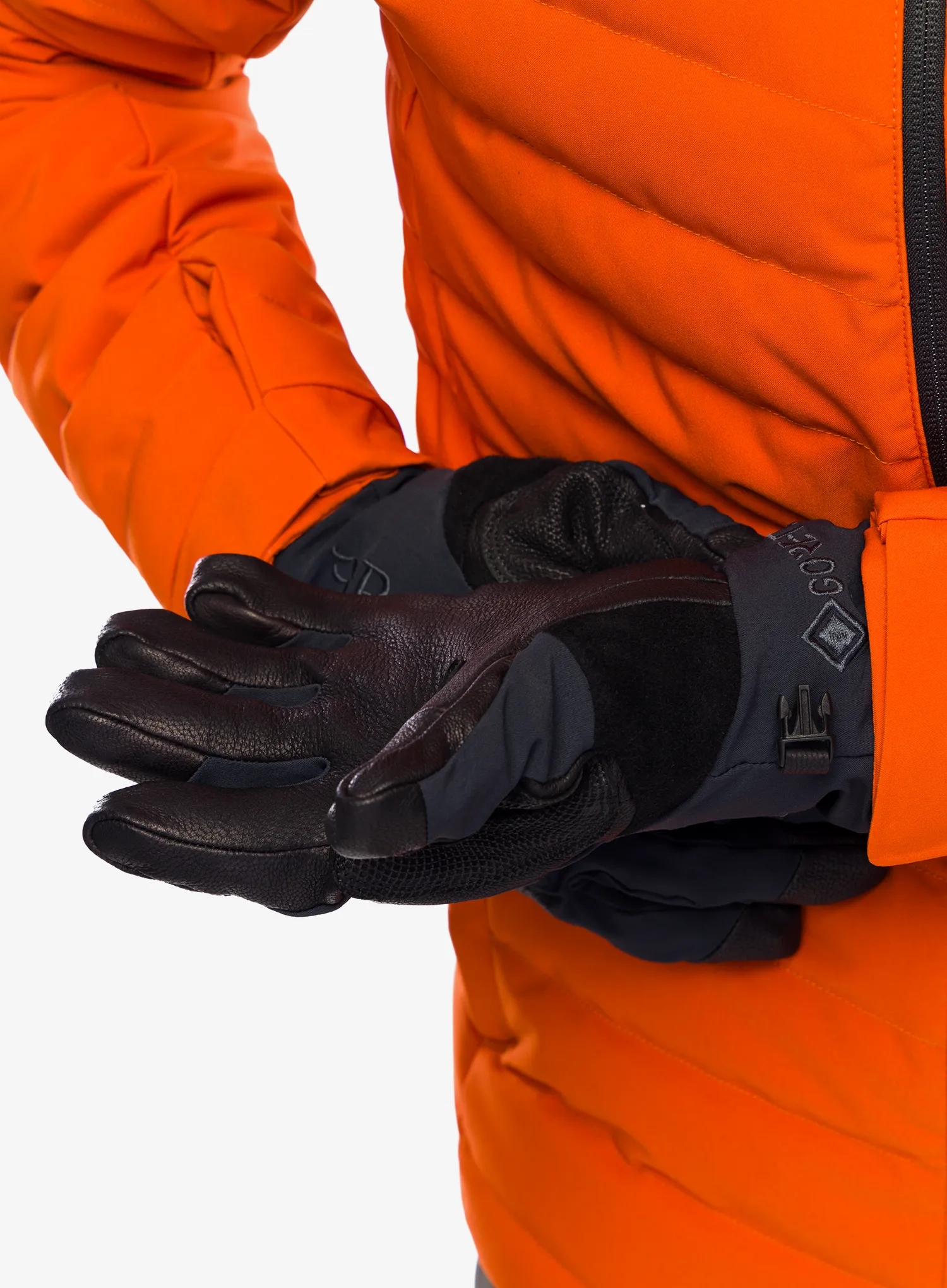 Pohodniške rokavice Rab Pivot GTX Glove - black