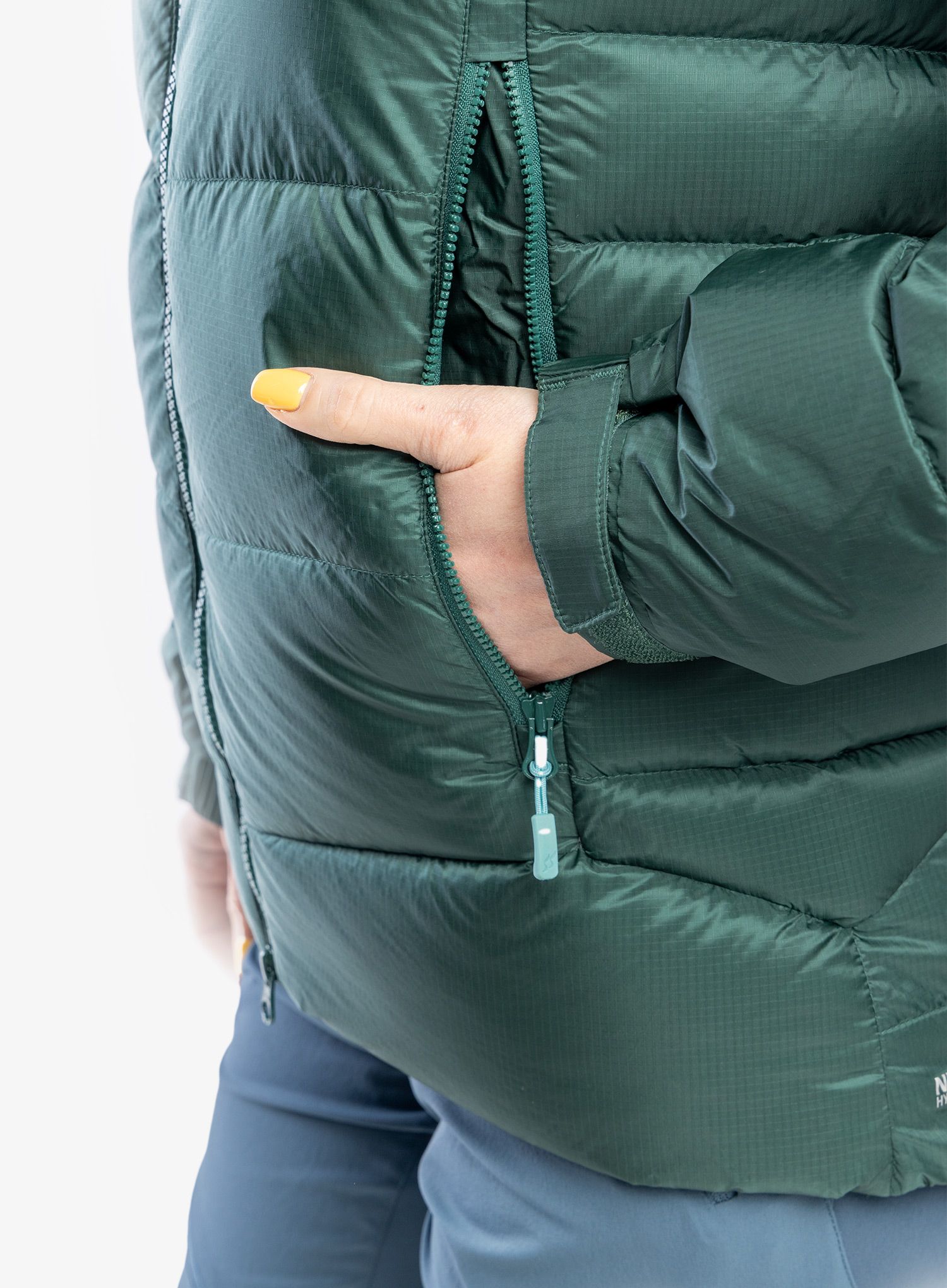 Ženska puhovka Rab Positron Pro Jacket - green slate