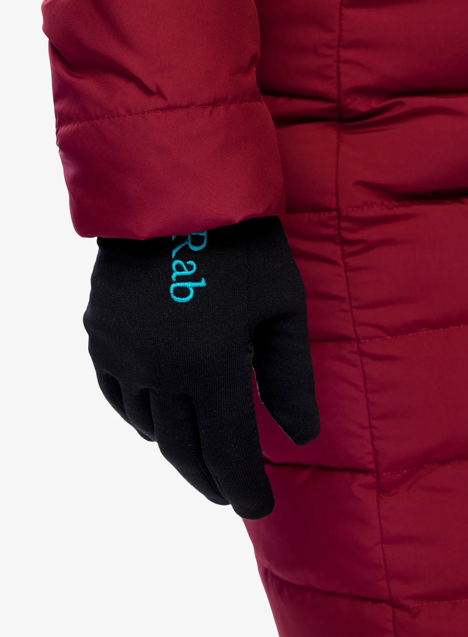 Ženske rokavice Rab Power Stretch Contact Grip Glove - black