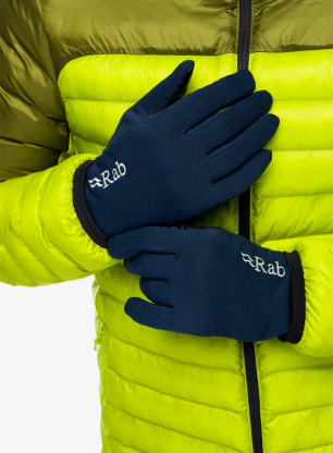 Rokavice Rab Power Stretch Contact Grip Glove - deep ink
