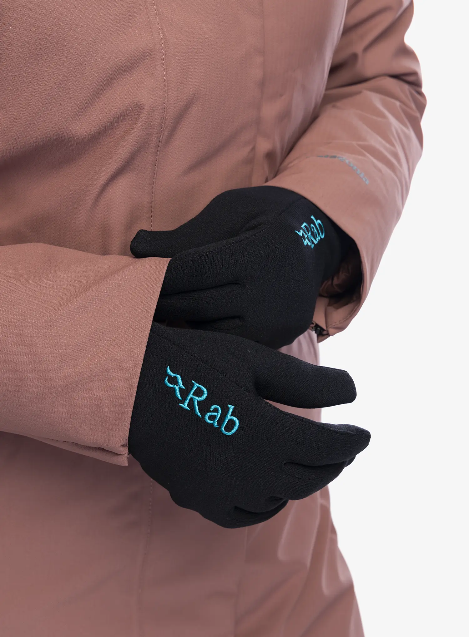 Ženske rokavice Rab Power Stretch Pro Glove - black
