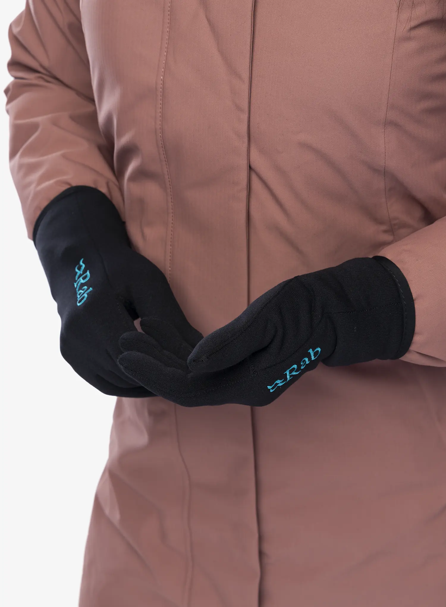 Ženske rokavice Rab Power Stretch Pro Glove - black