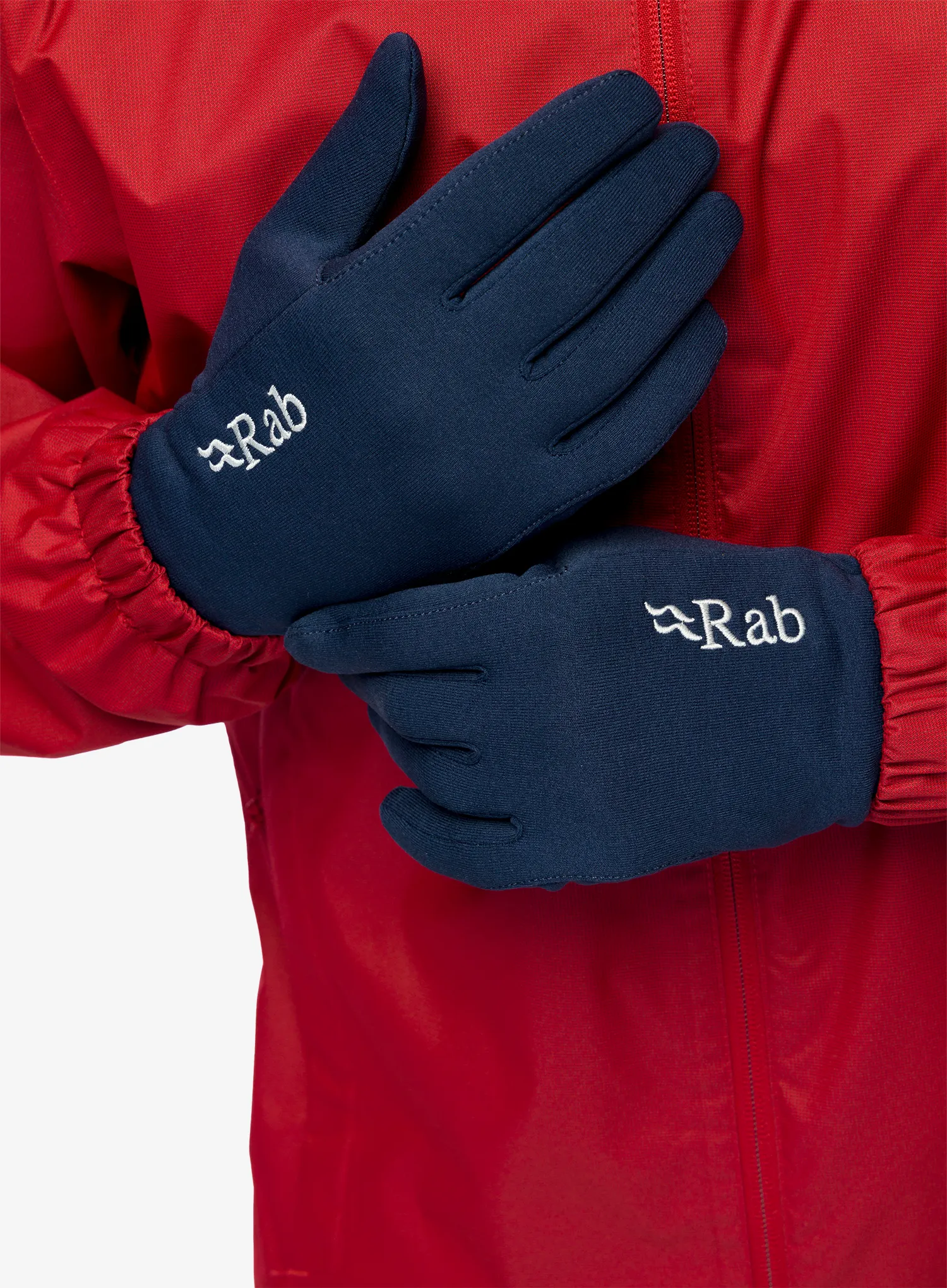 Rokavice iz flisa Rab Power Stretch Pro Glove - deep ink